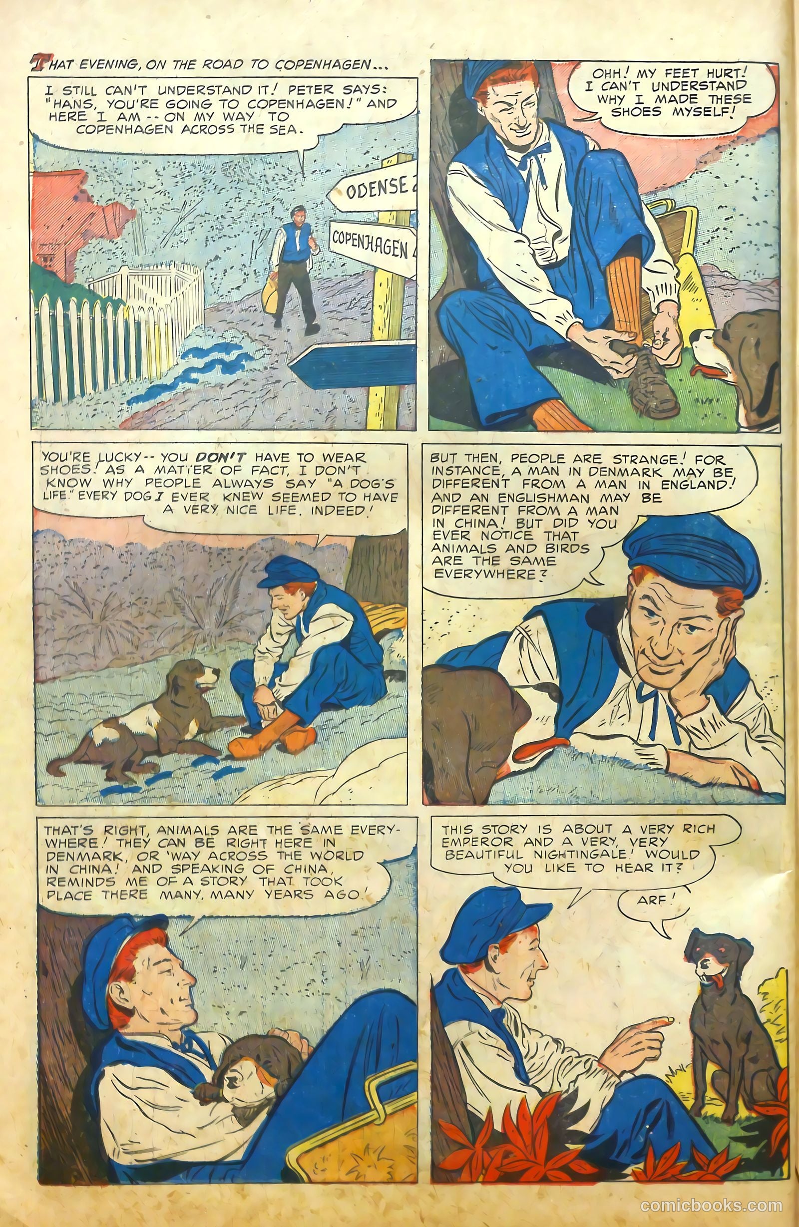 hans christian anderson 1953 #nn (1953) — page 14 of 101