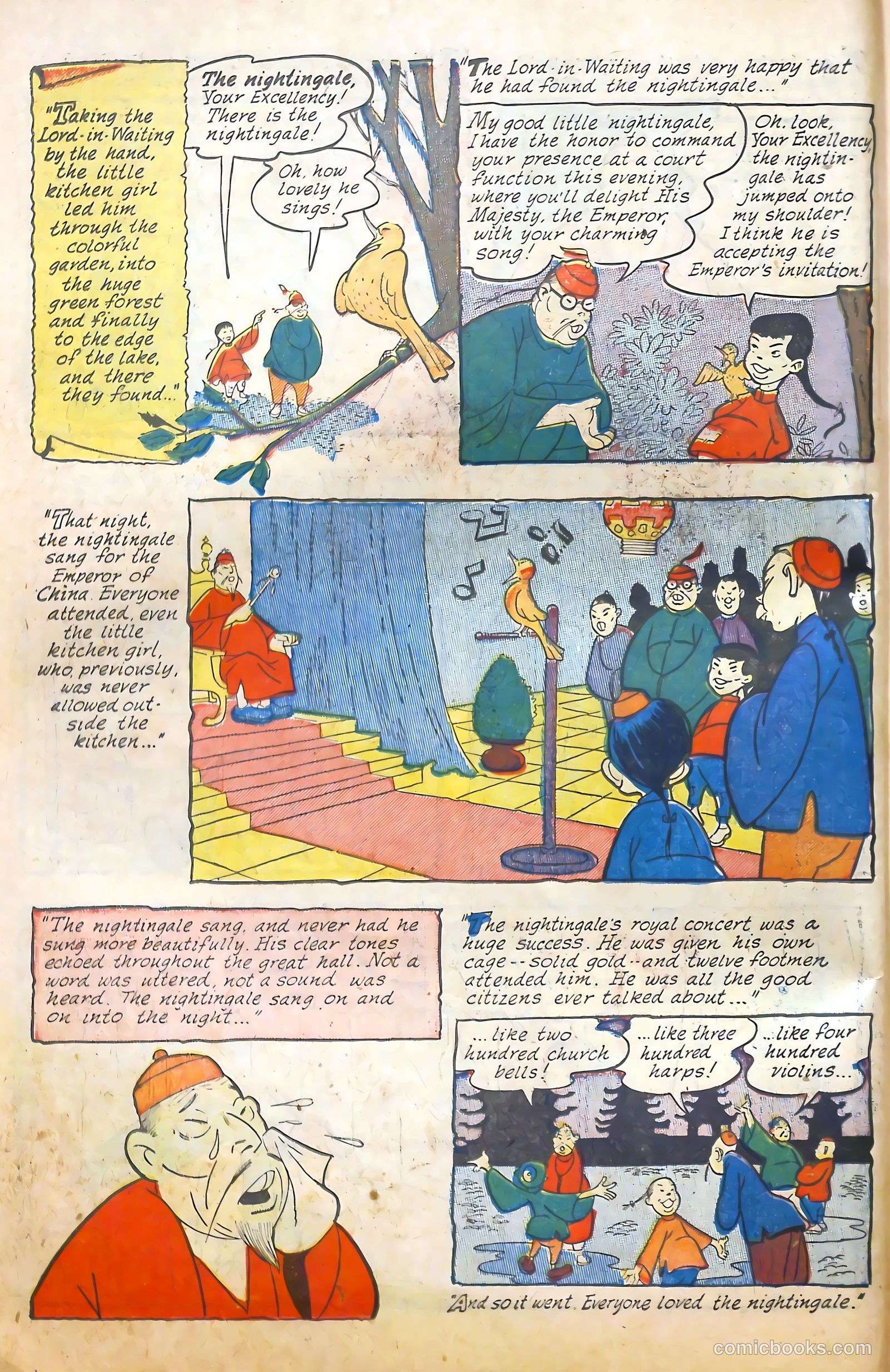 hans christian anderson 1953 #nn (1953) — page 18 of 101