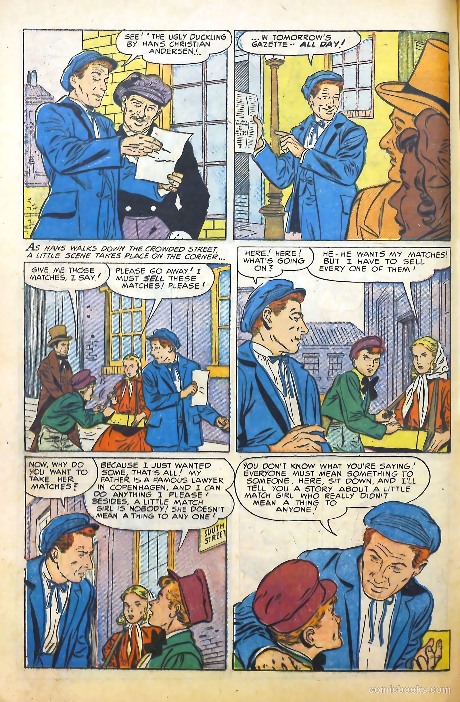 hans christian anderson 1953 #nn (1953) — page 60 of 101