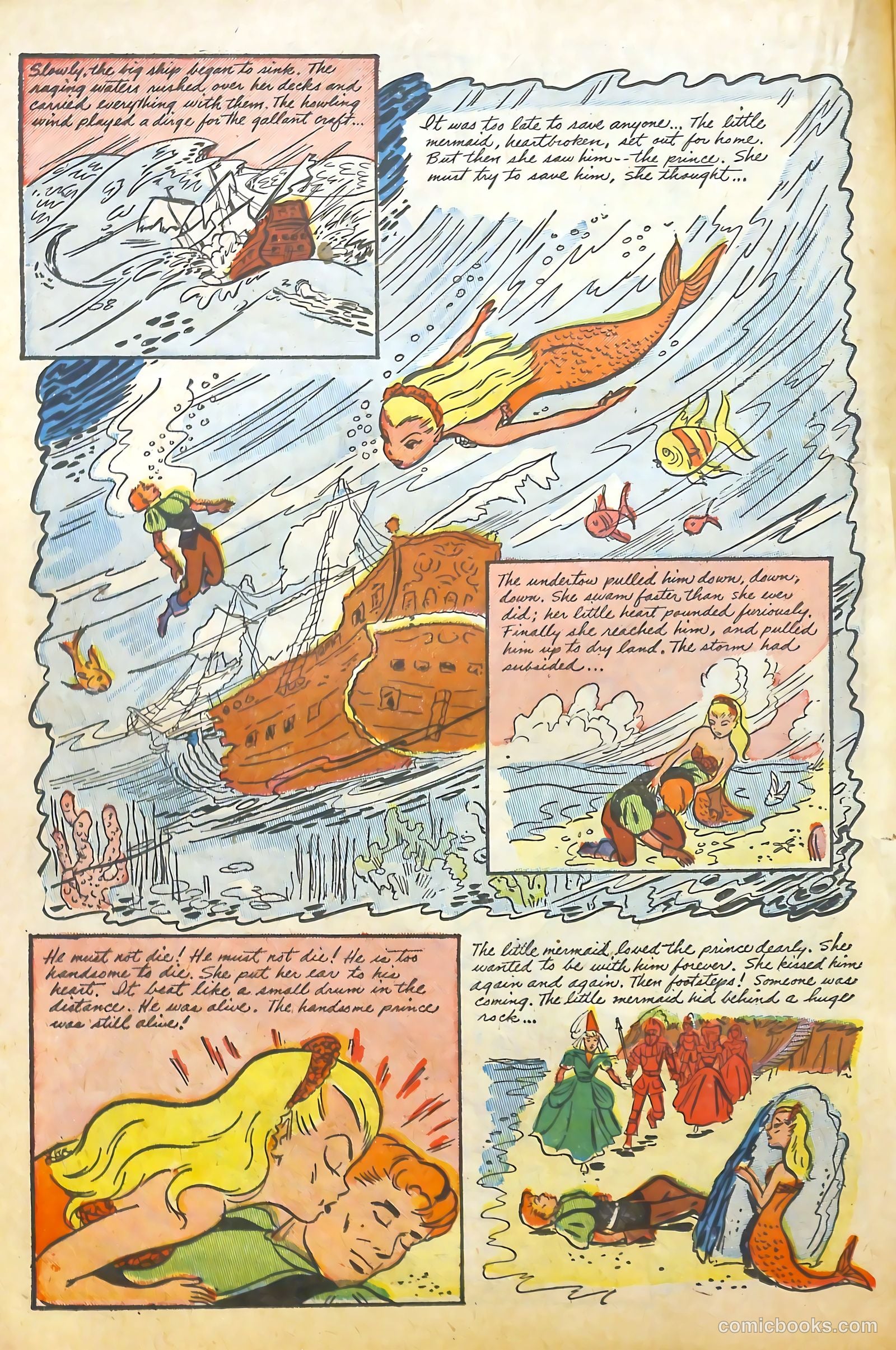hans christian anderson 1953 #nn (1953) — page 80 of 101