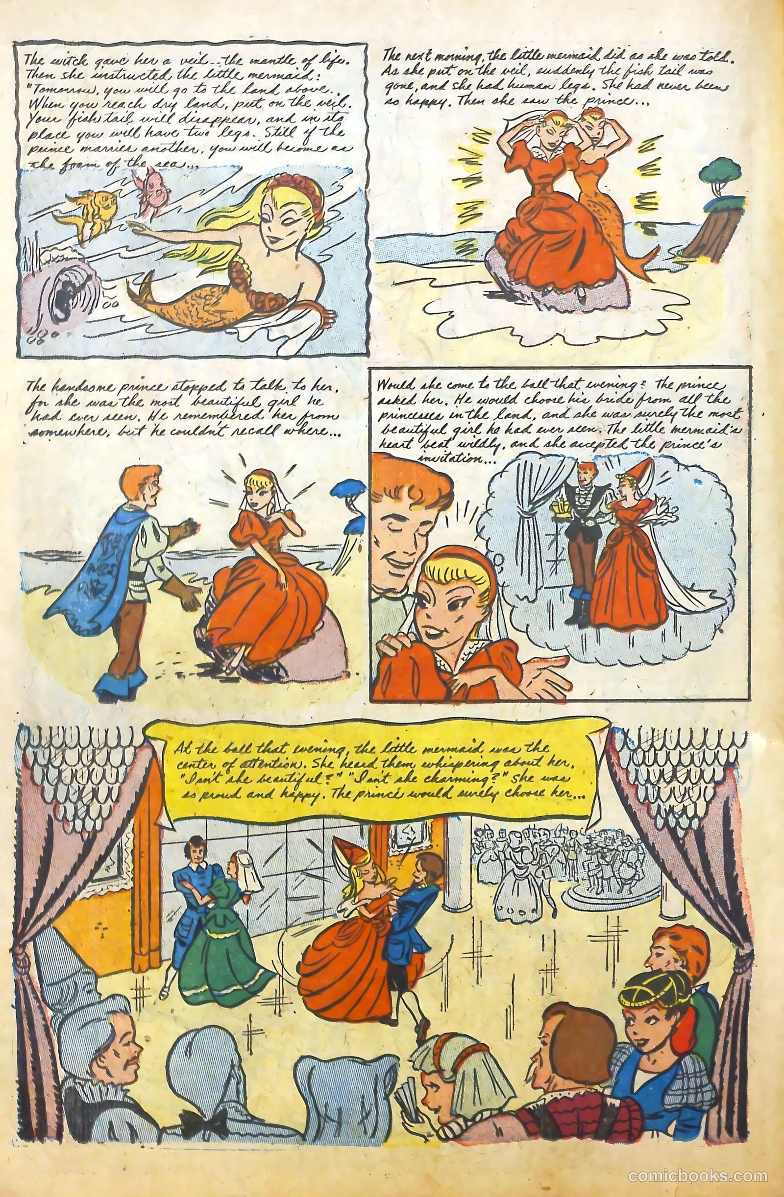 hans christian anderson 1953 #nn (1953) — page 82 of 101