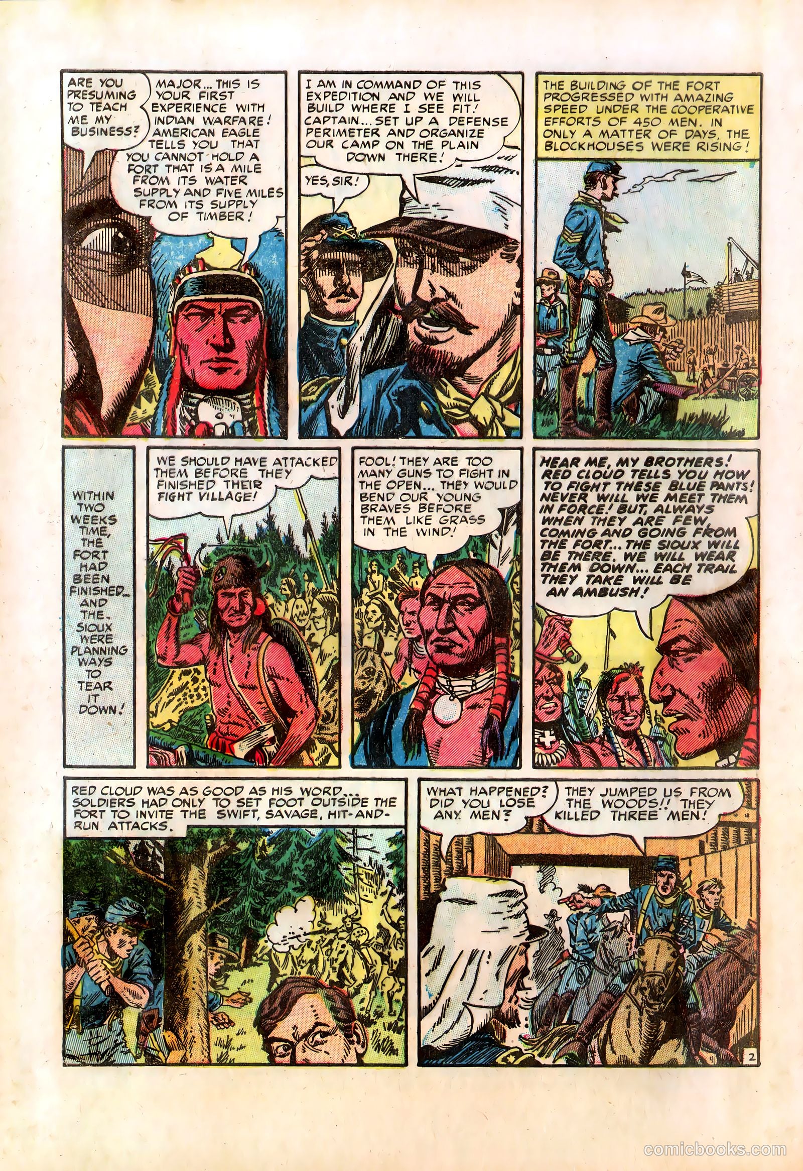 Prize Comics Western #104 (1950) — page 4 of 36