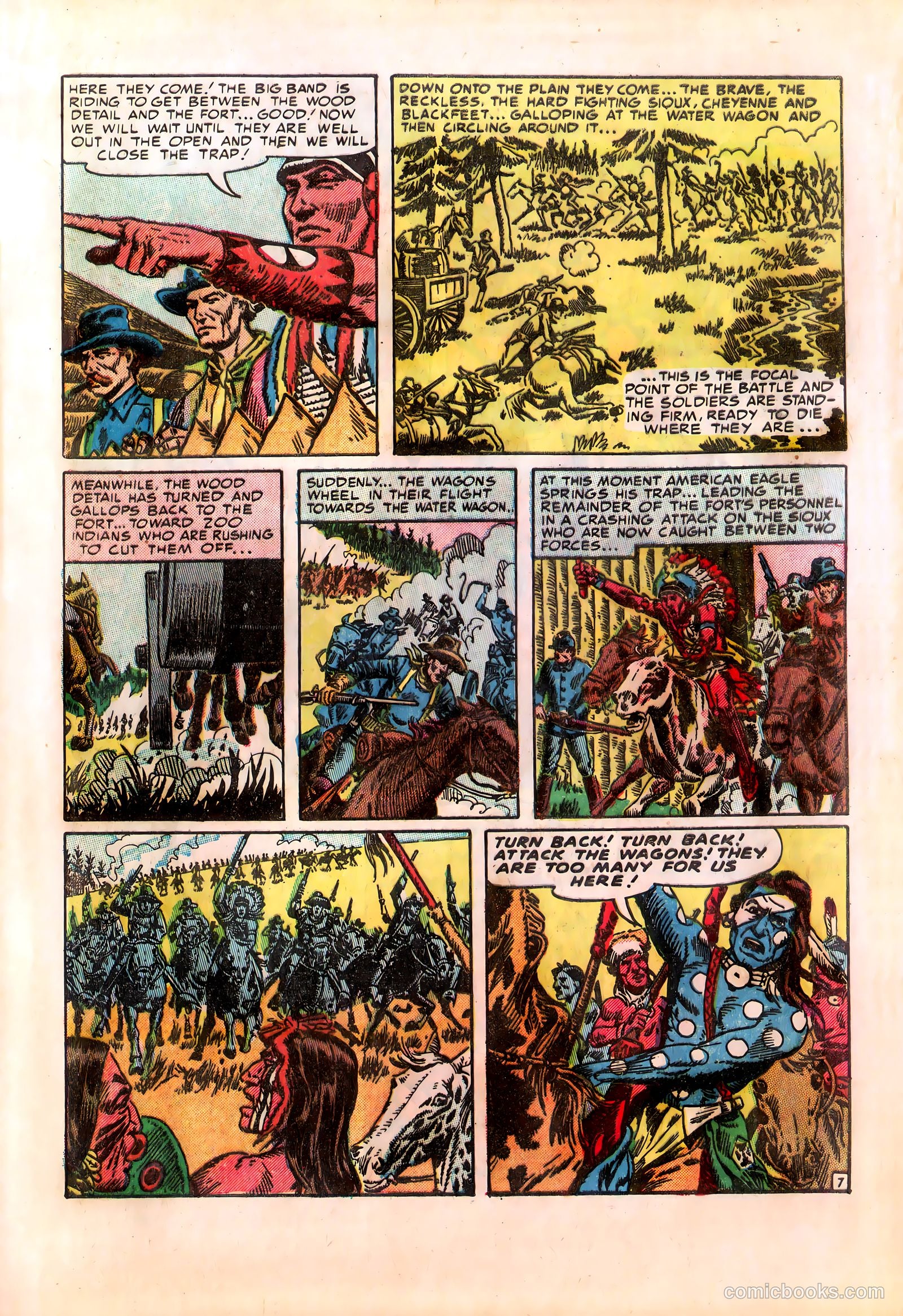 Prize Comics Western #104 (1950) — page 9 of 36