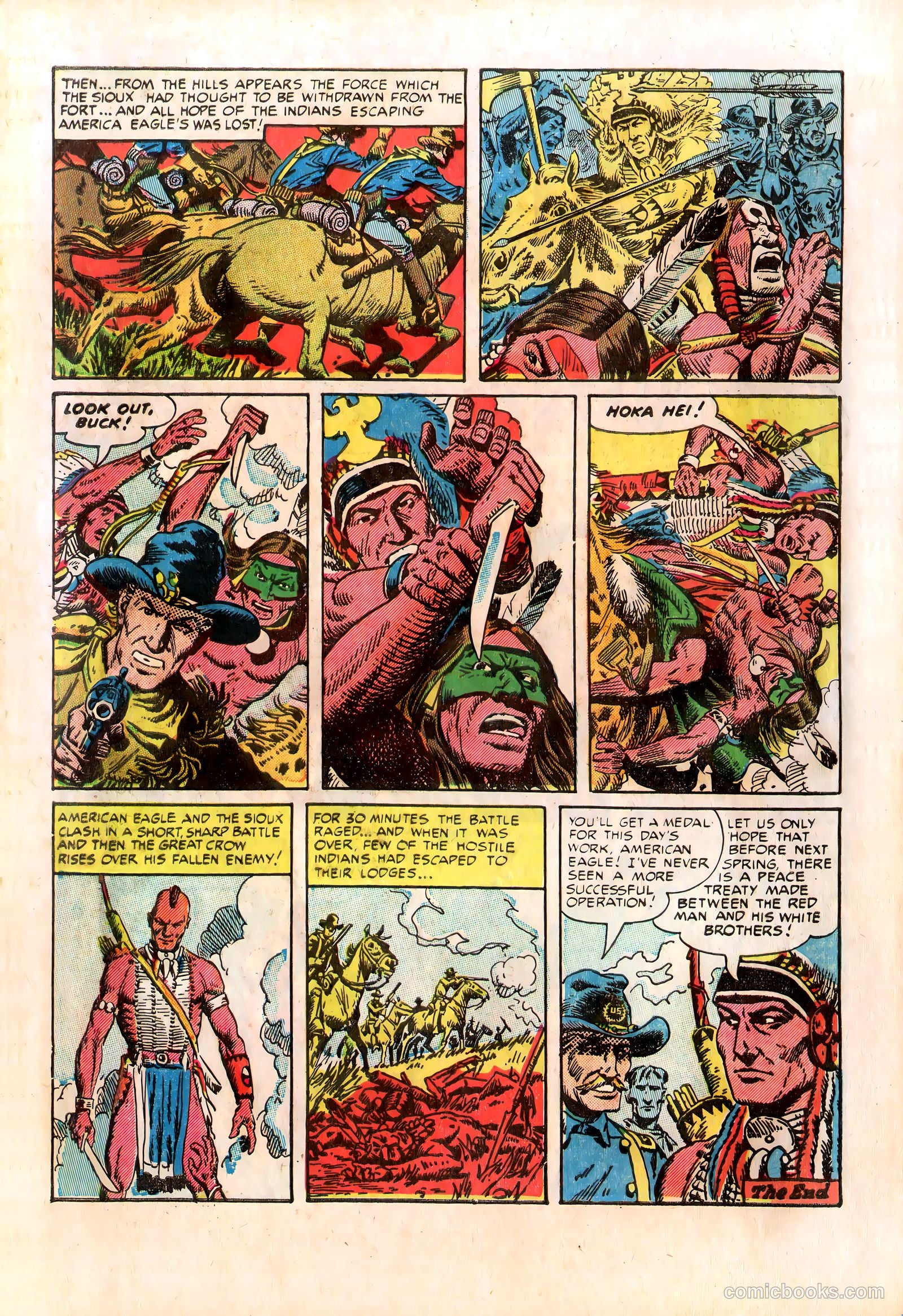 Prize Comics Western #104 (1950) — page 10 of 36