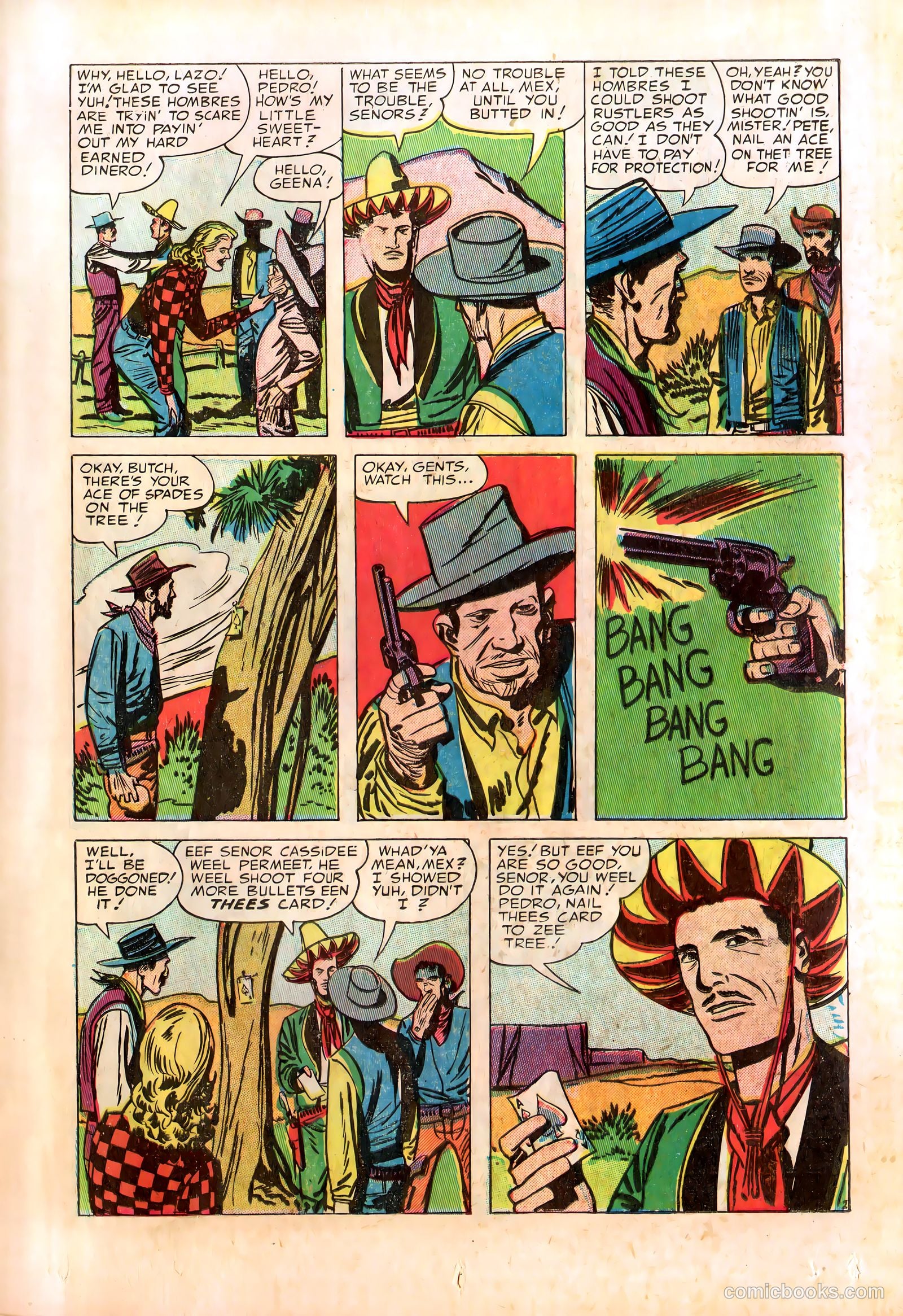 Prize Comics Western #104 (1950) — page 15 of 36