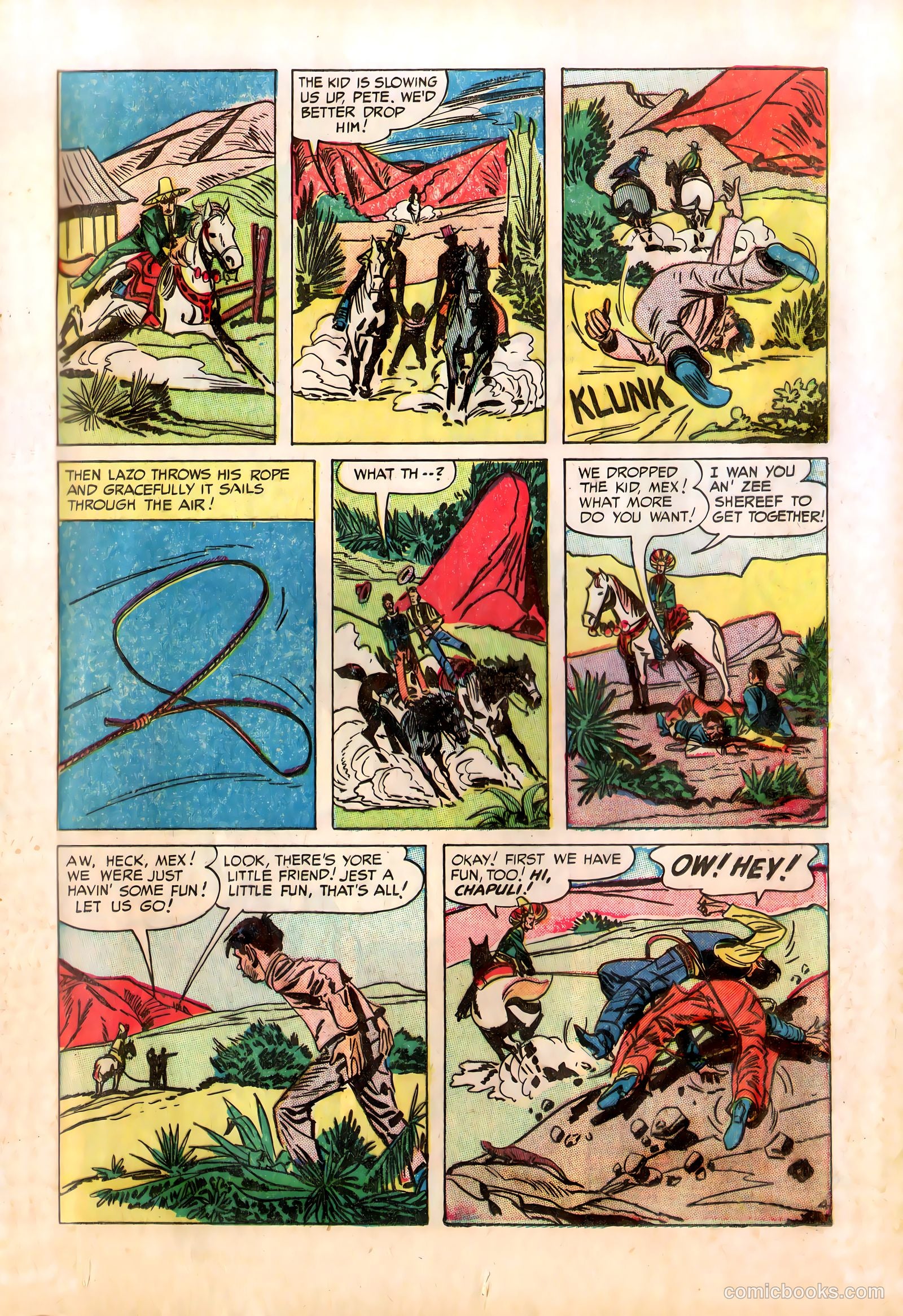 Prize Comics Western #104 (1950) — page 17 of 36