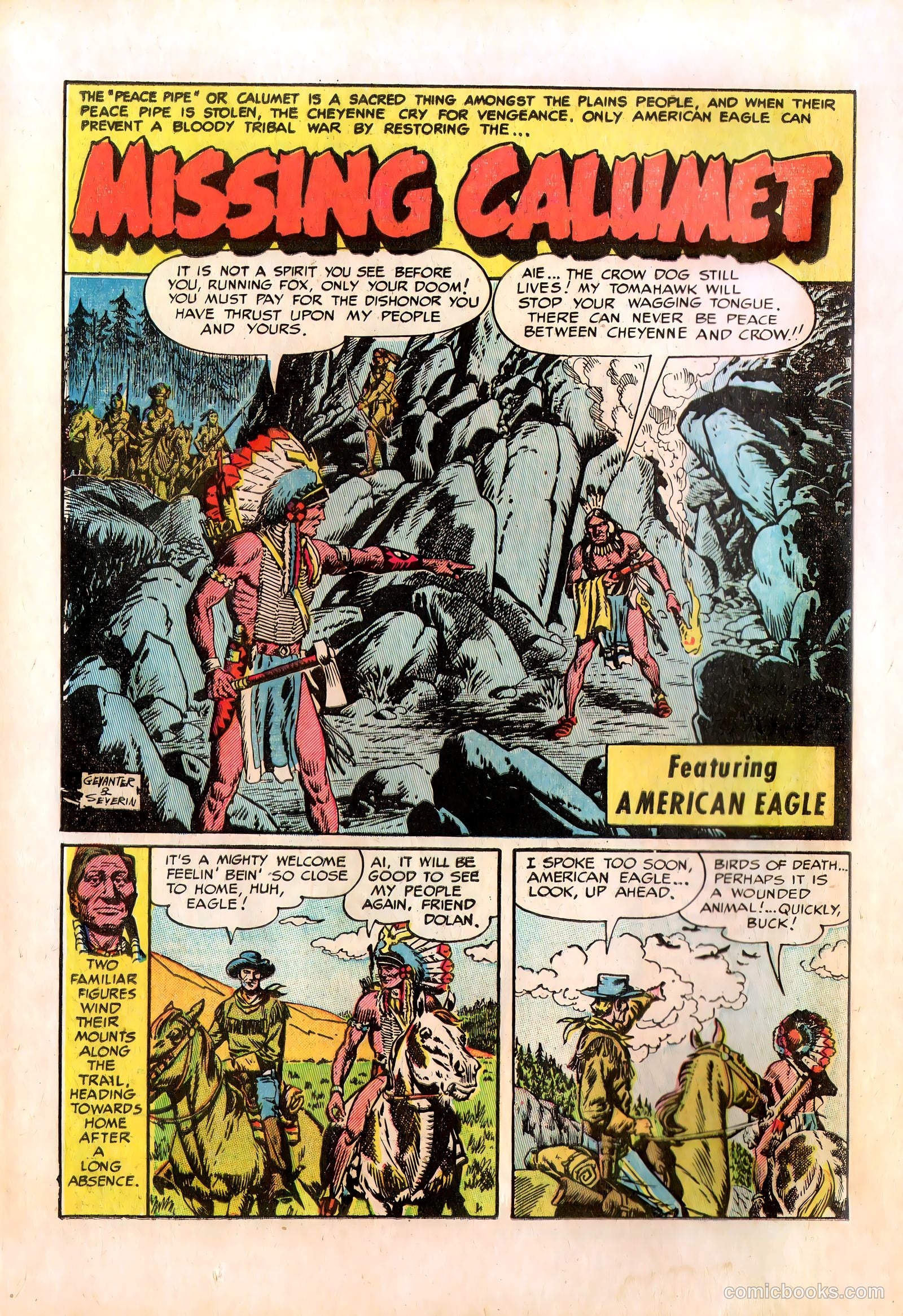 Prize Comics Western #104 (1950) — page 26 of 36