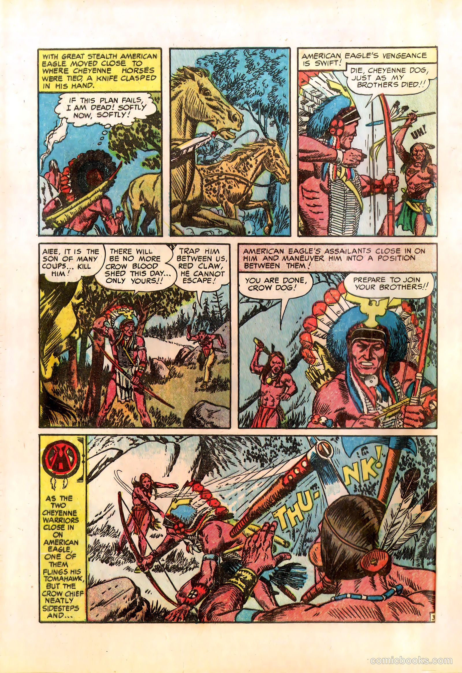 Prize Comics Western #104 (1950) — page 28 of 36