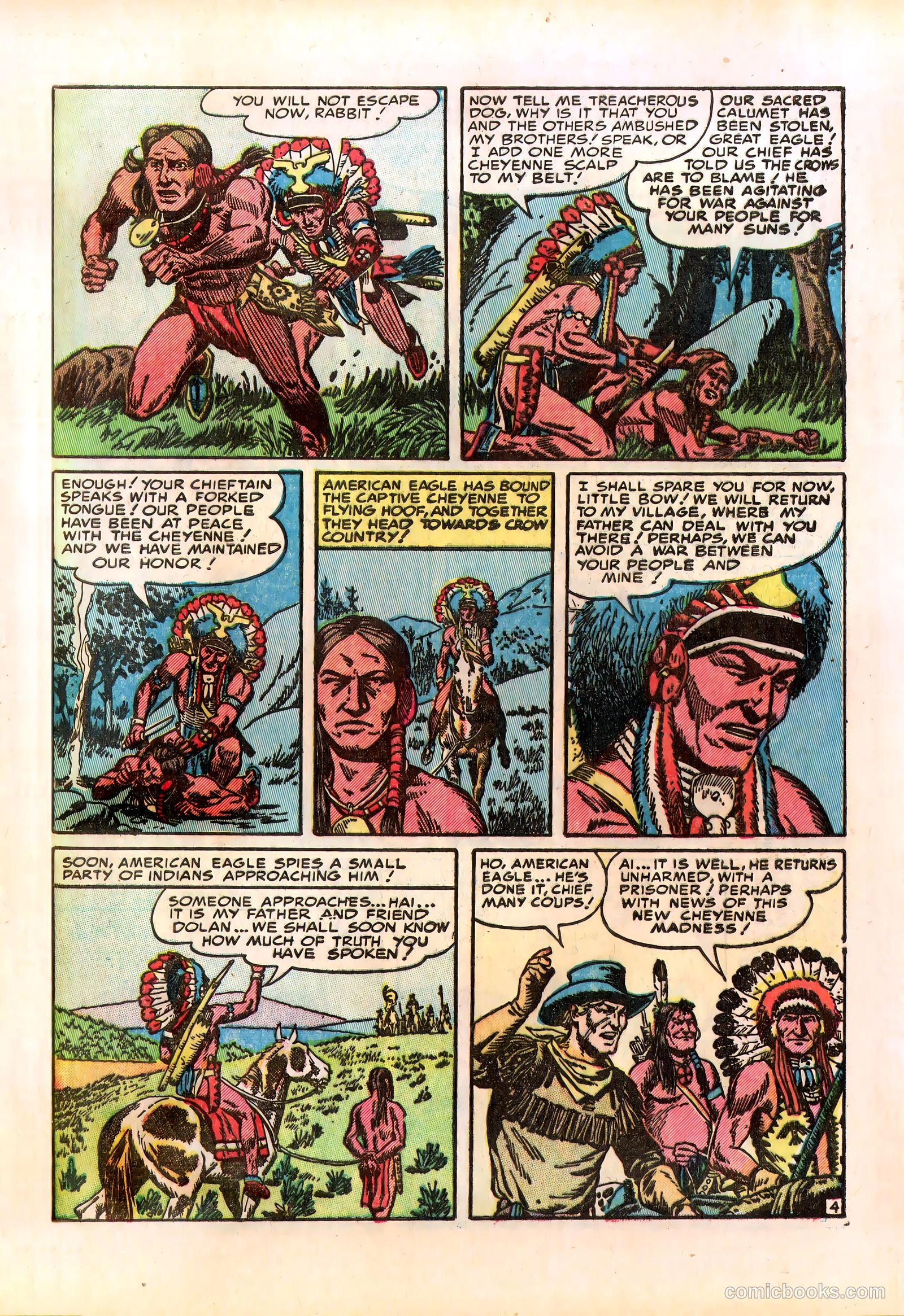 Prize Comics Western #104 (1950) — page 29 of 36