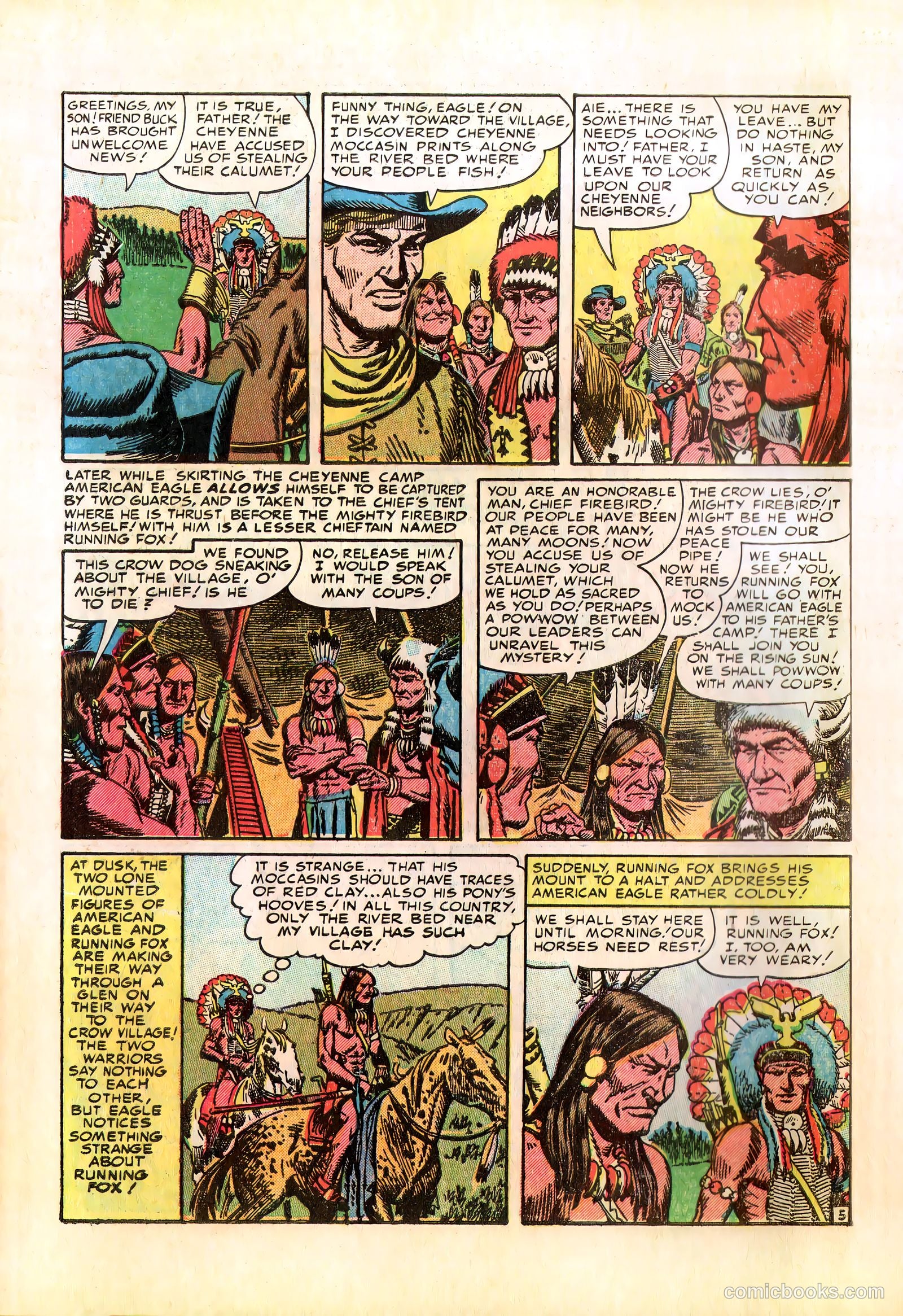 Prize Comics Western #104 (1950) — page 30 of 36