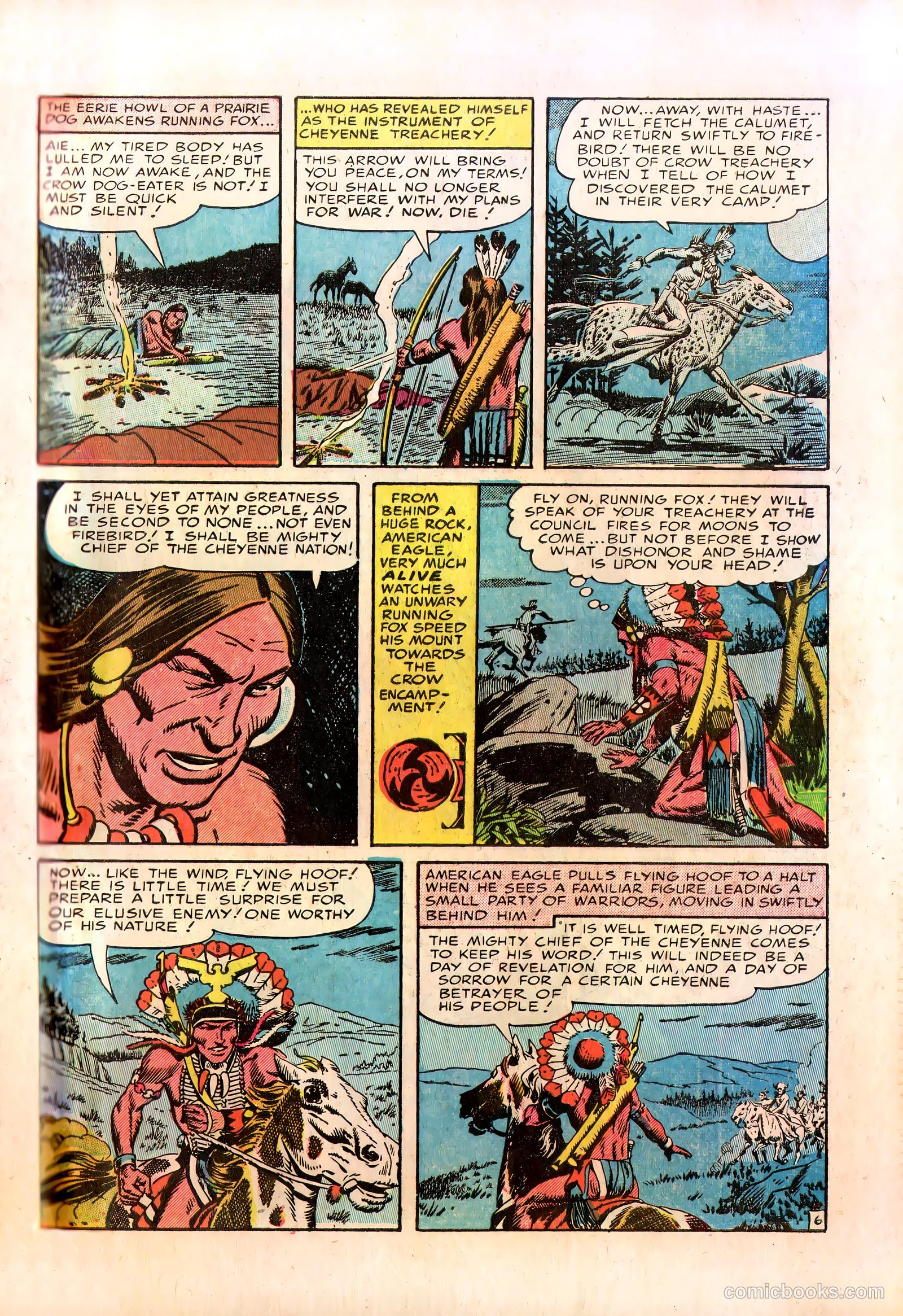 Prize Comics Western #104 (1950) — page 31 of 36
