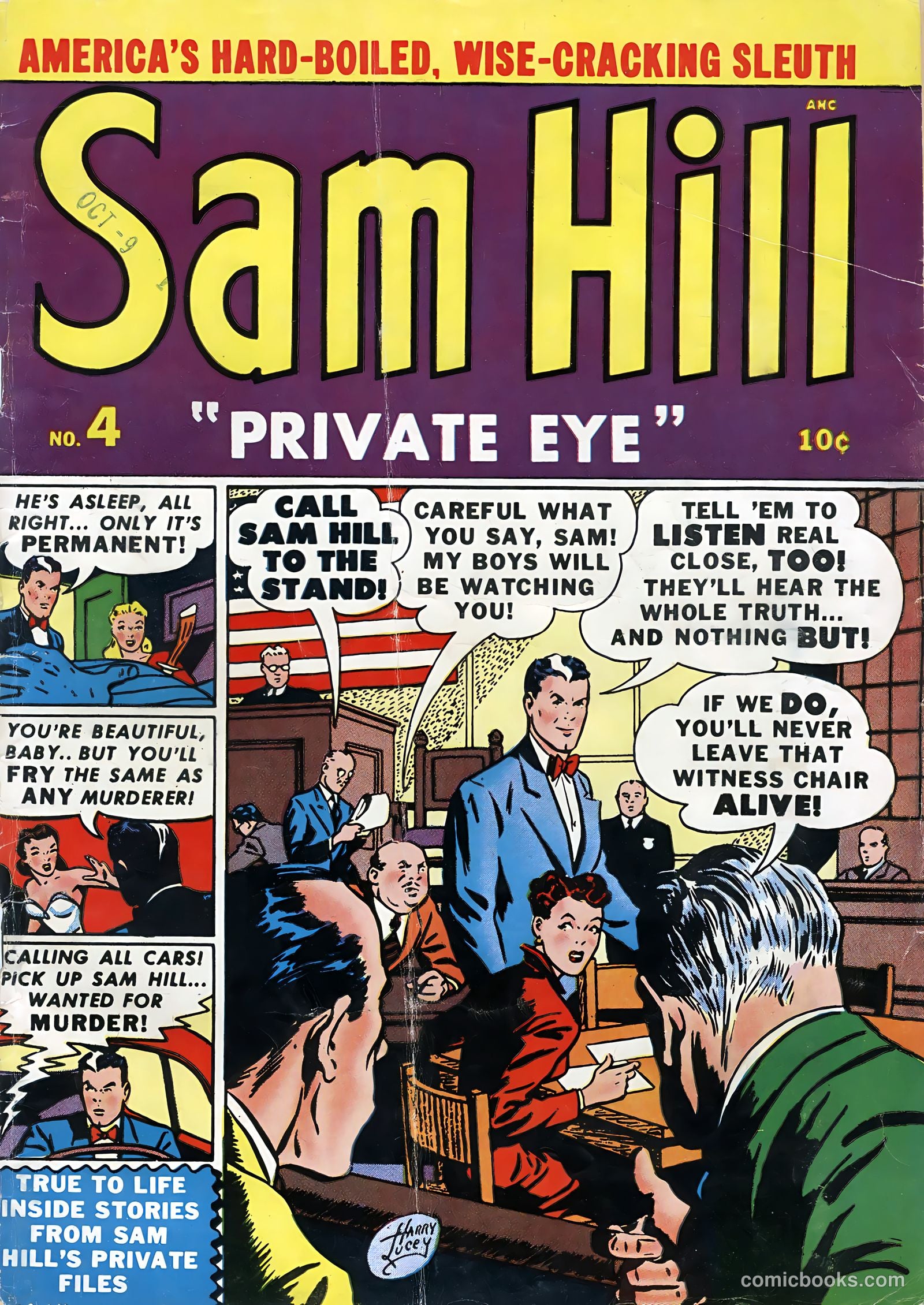 Sam Hill #4 cover