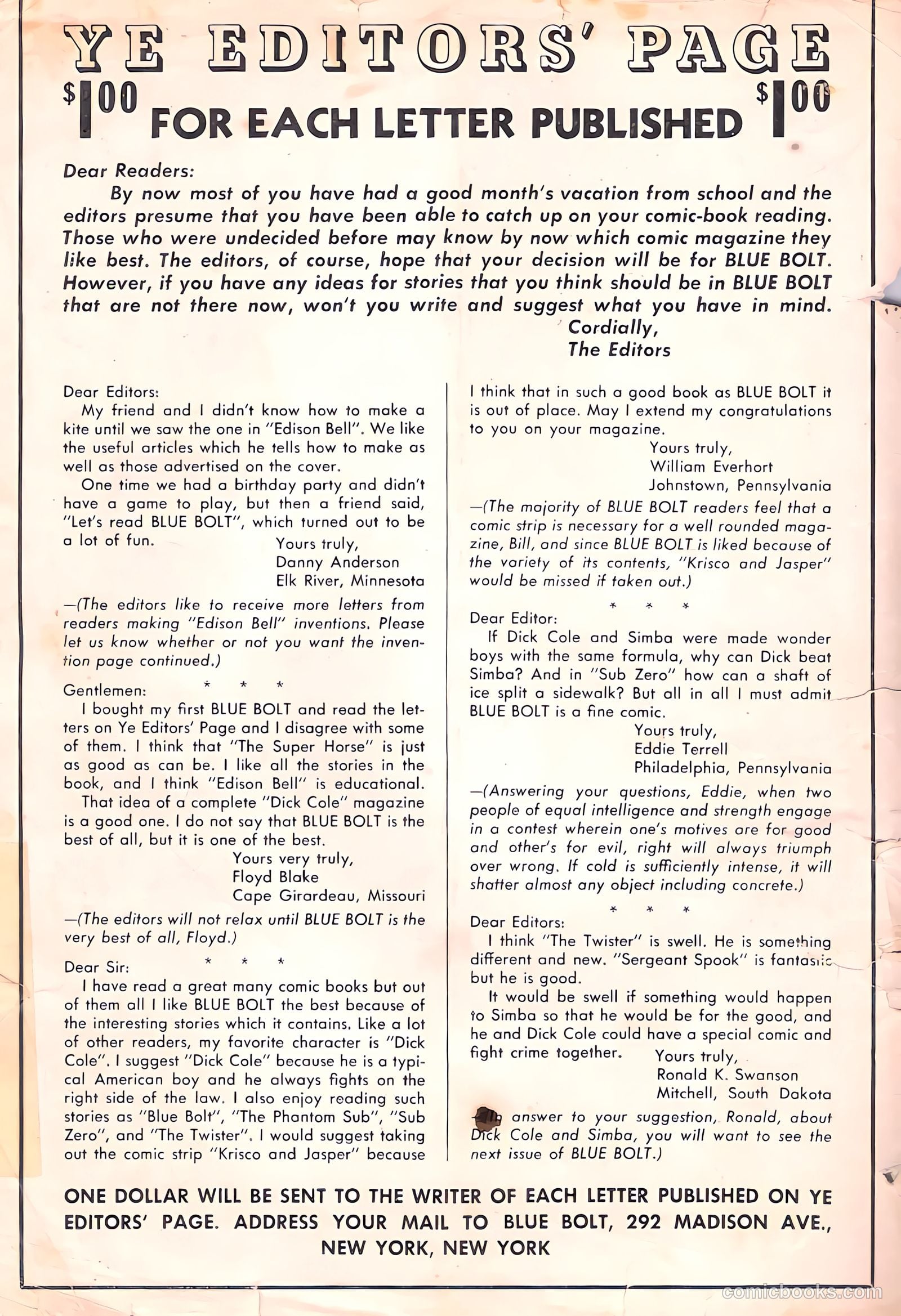 Blue Bolt v2 #5 — page 2 of 69