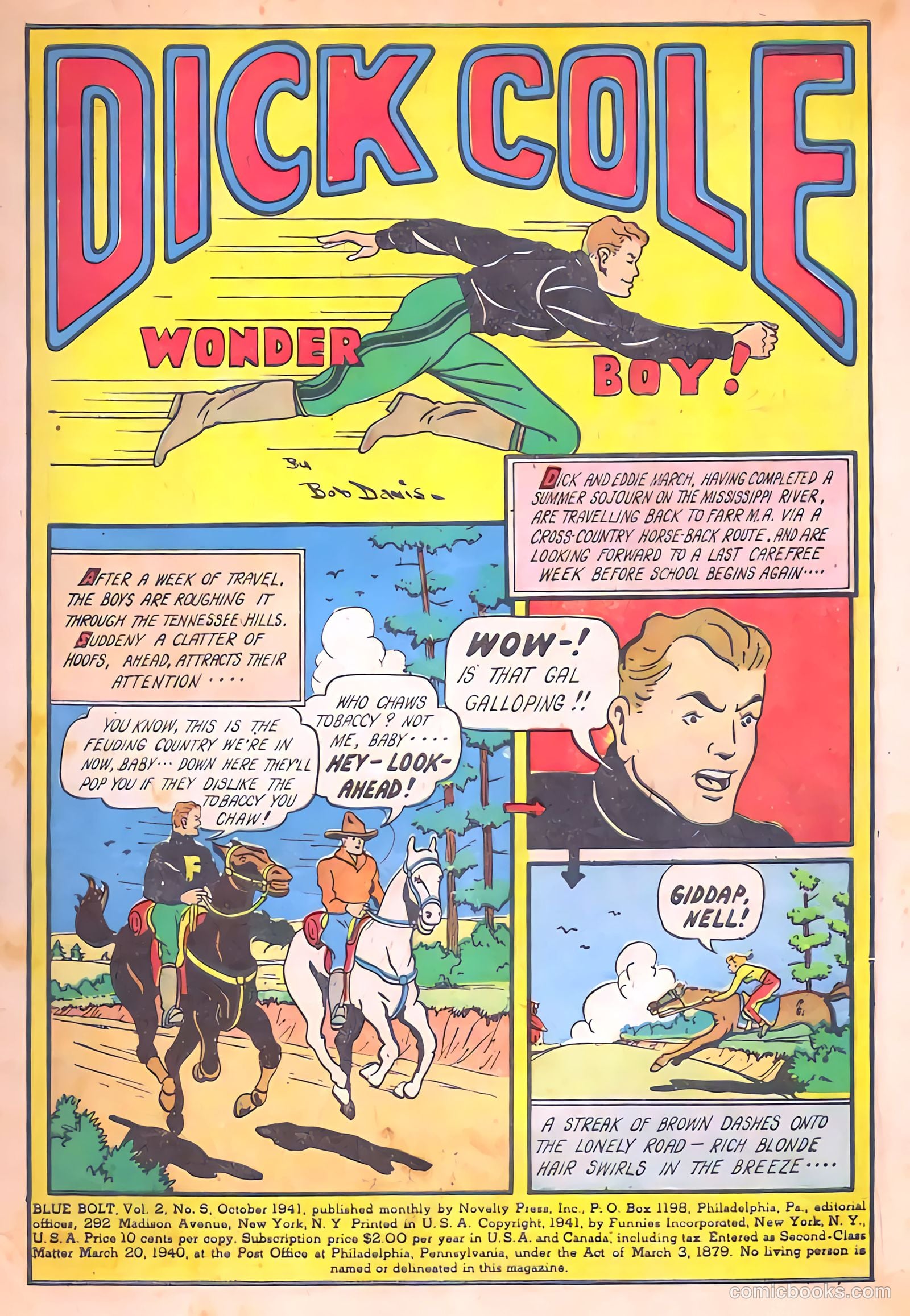 Blue Bolt v2 #5 — page 3 of 69