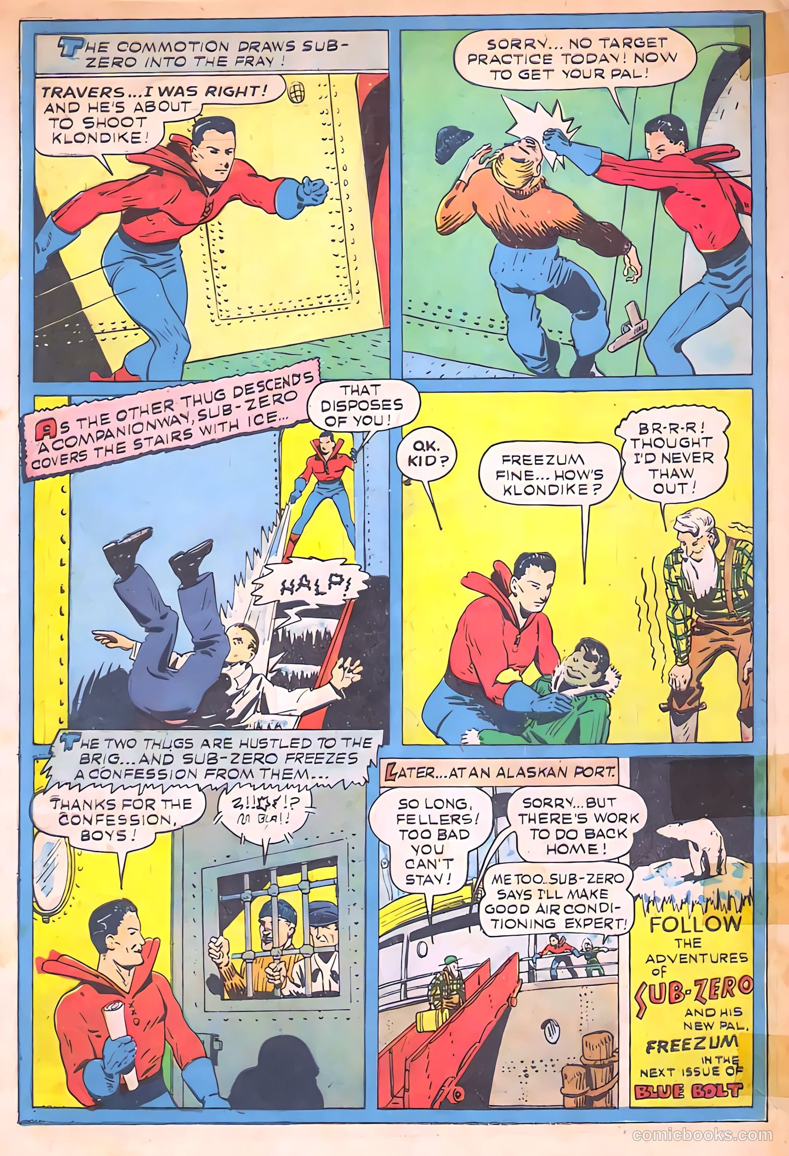 Blue Bolt v2 #5 — page 66 of 69