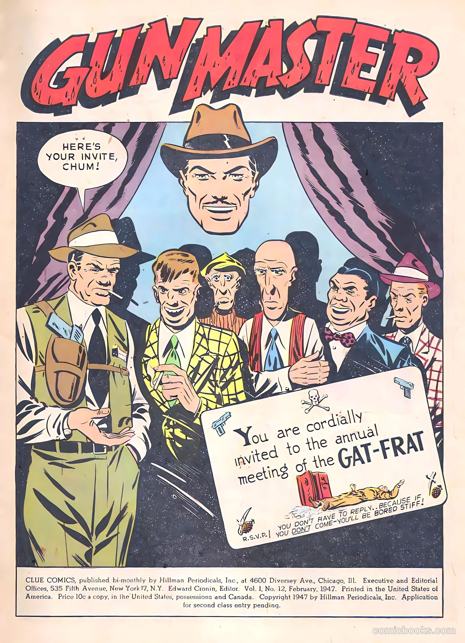 Clue Comics #12 (1943) — page 3 of 53