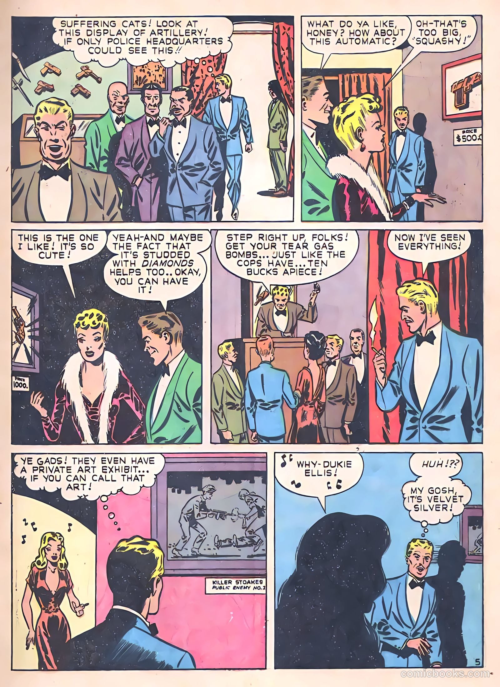 Clue Comics #12 (1943) — page 7 of 53
