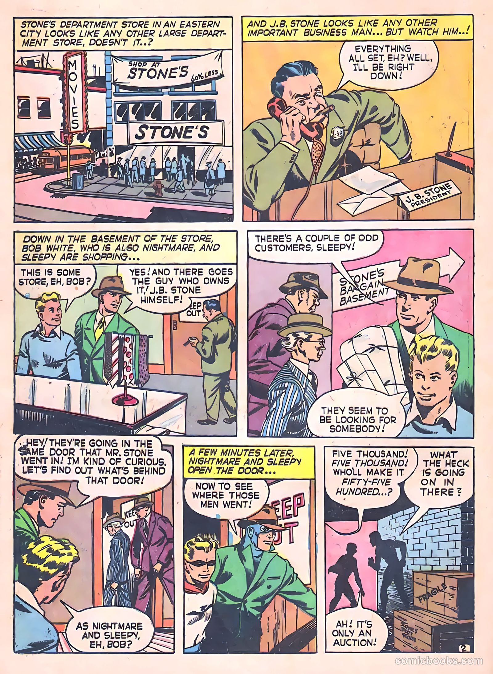 Clue Comics #12 (1943) — page 22 of 53