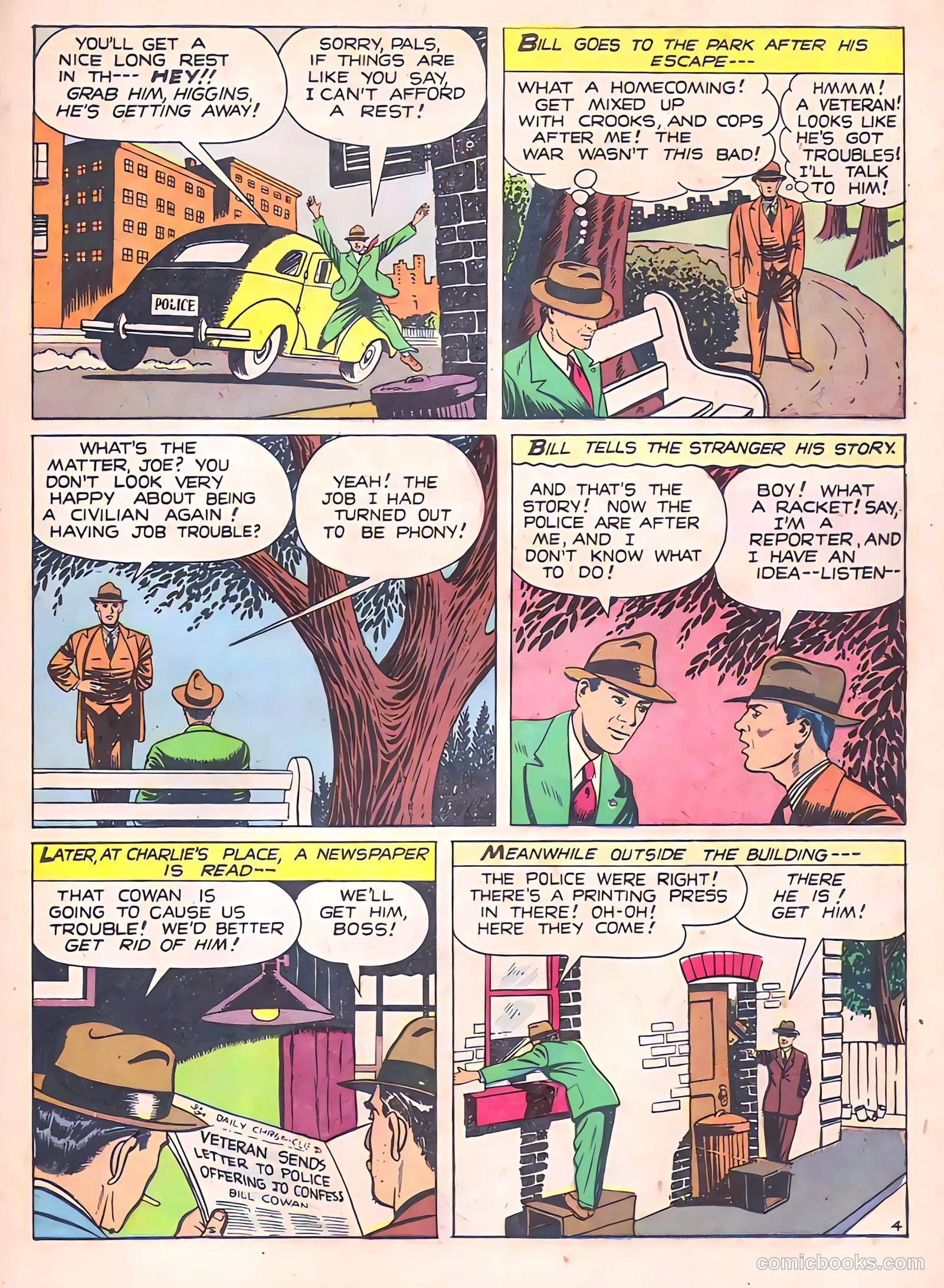 Clue Comics #12 (1943) — page 33 of 53