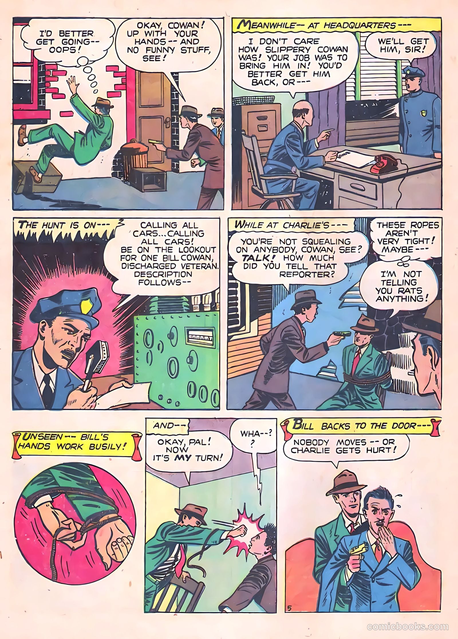 Clue Comics #12 (1943) — page 34 of 53