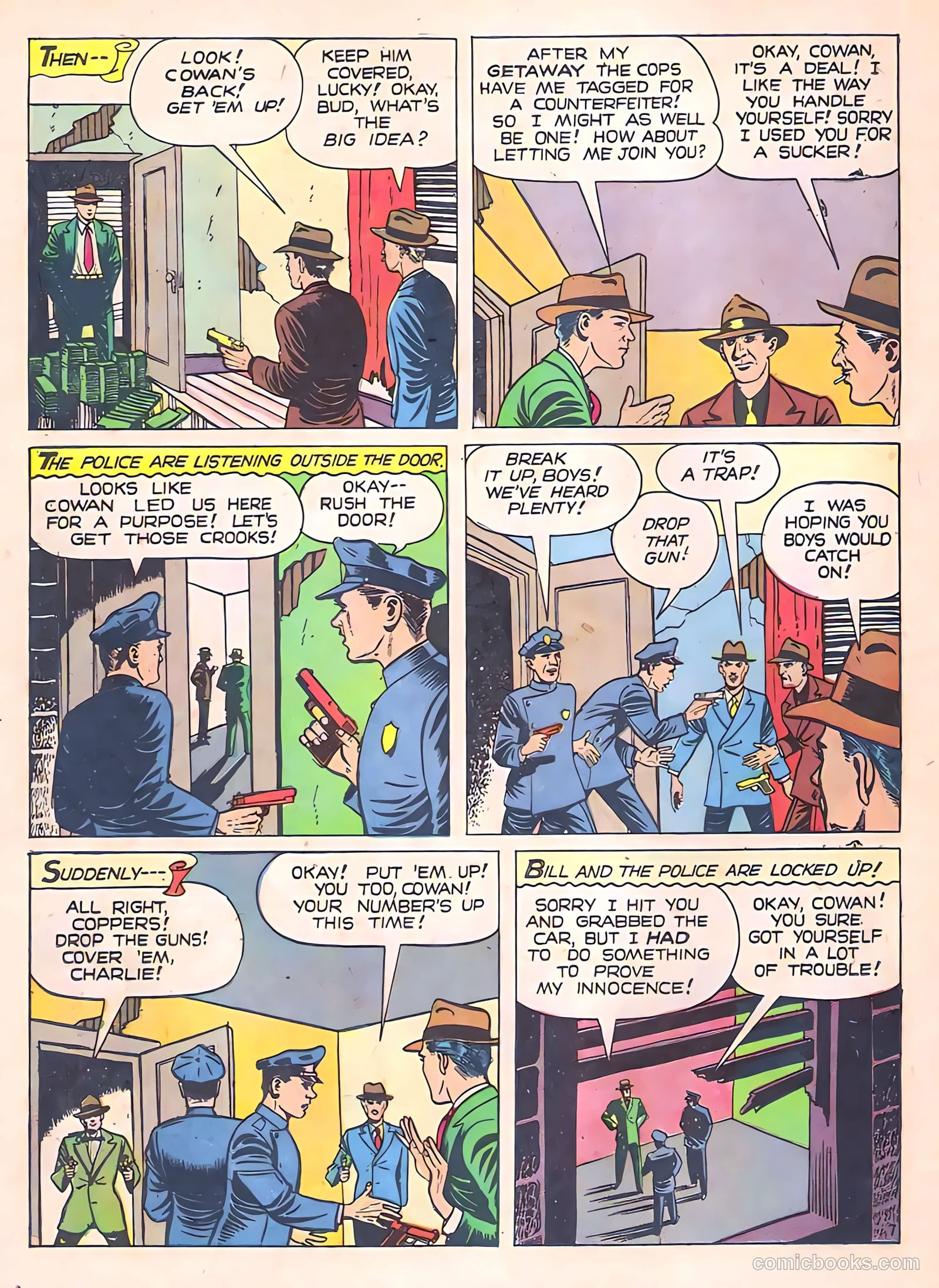 Clue Comics #12 (1943) — page 36 of 53
