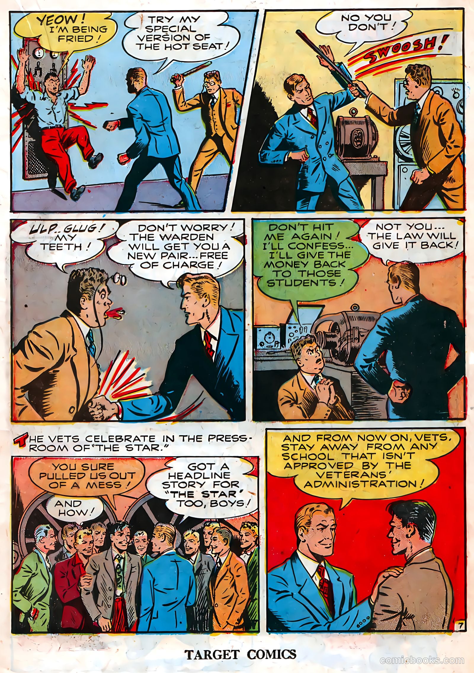 Target Comics v9 #3 — page 21 of 52