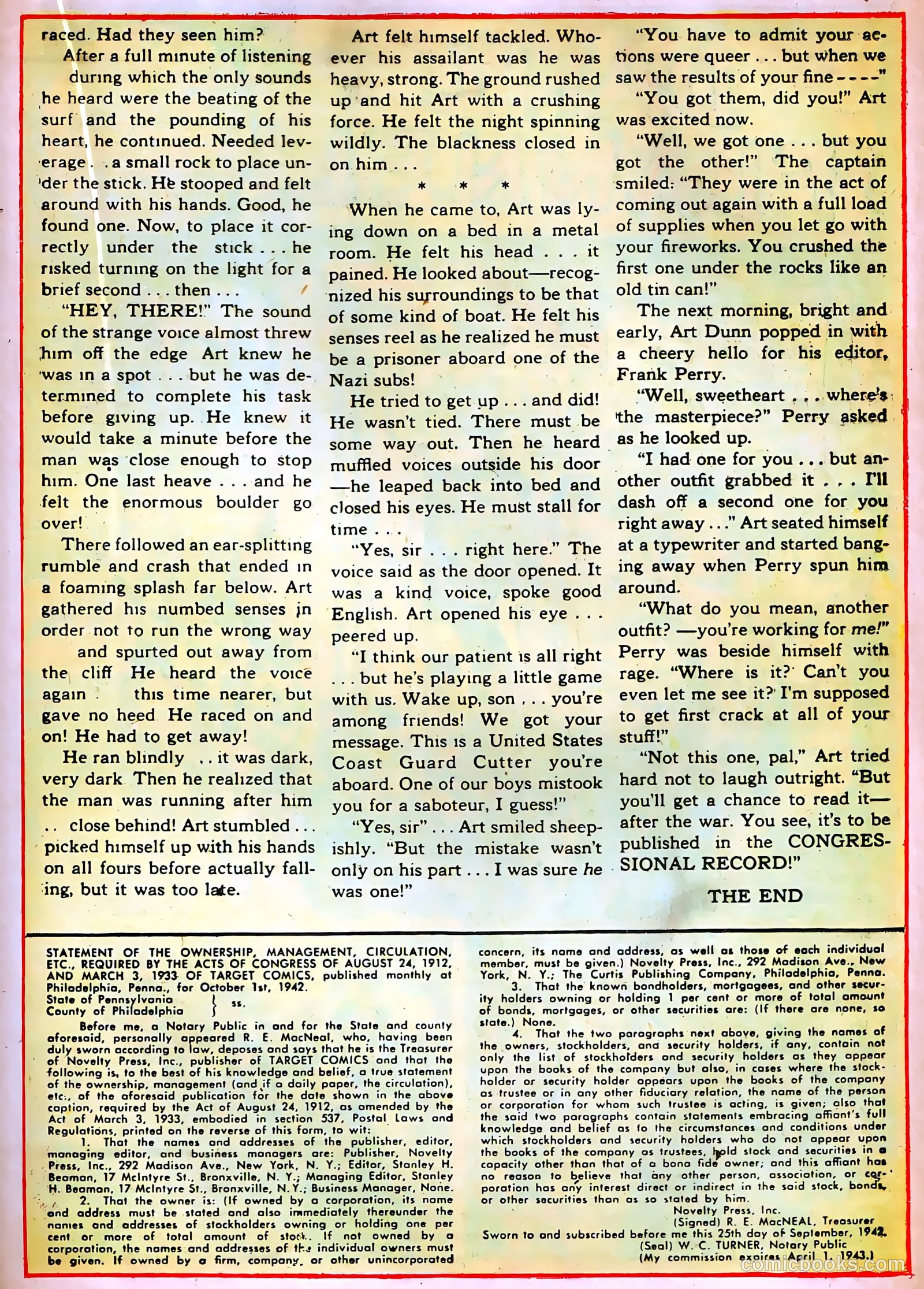 Target Comics v8 #12 — page 35 of 68