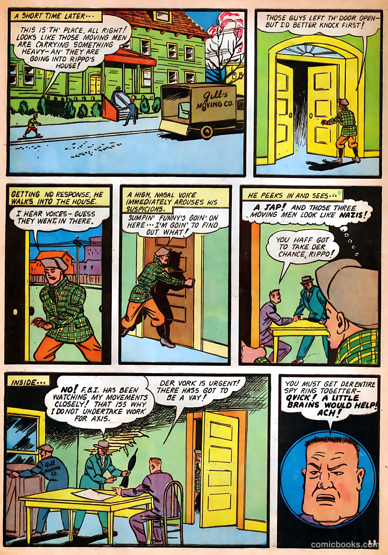 Target Comics v8 #12 — page 60 of 68