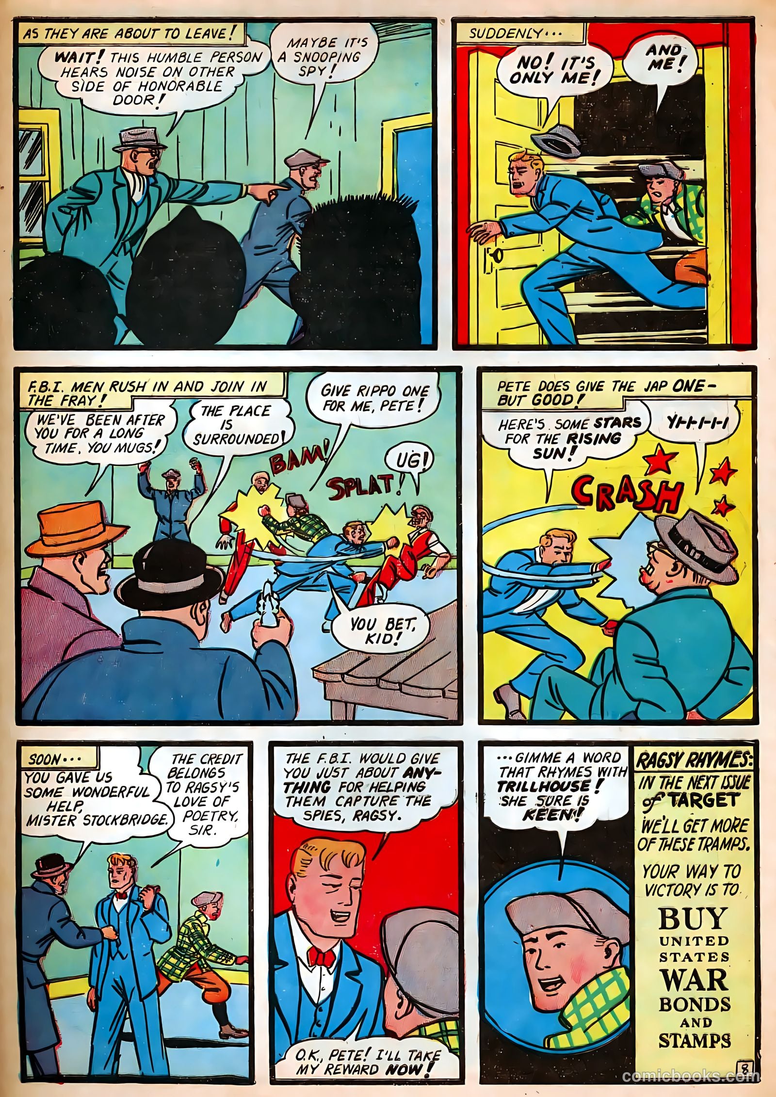 Target Comics v8 #12 — page 65 of 68