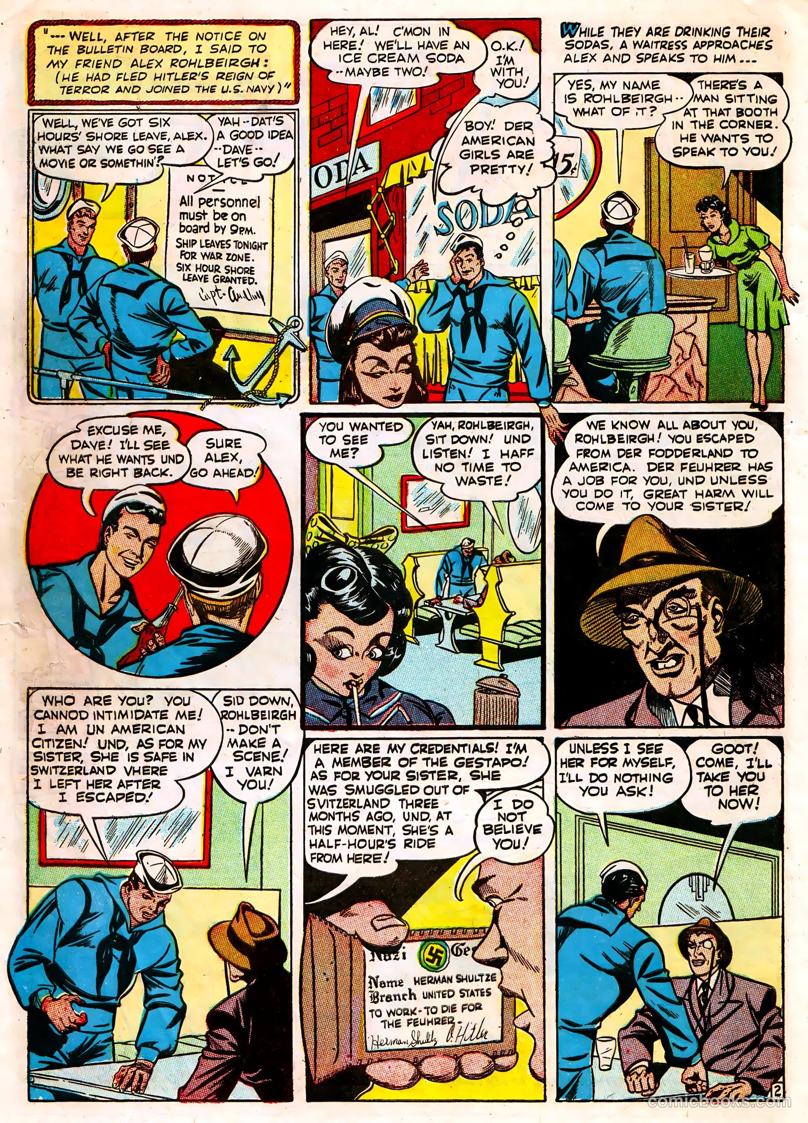 Target Comics v4 #6 — page 16 of 69