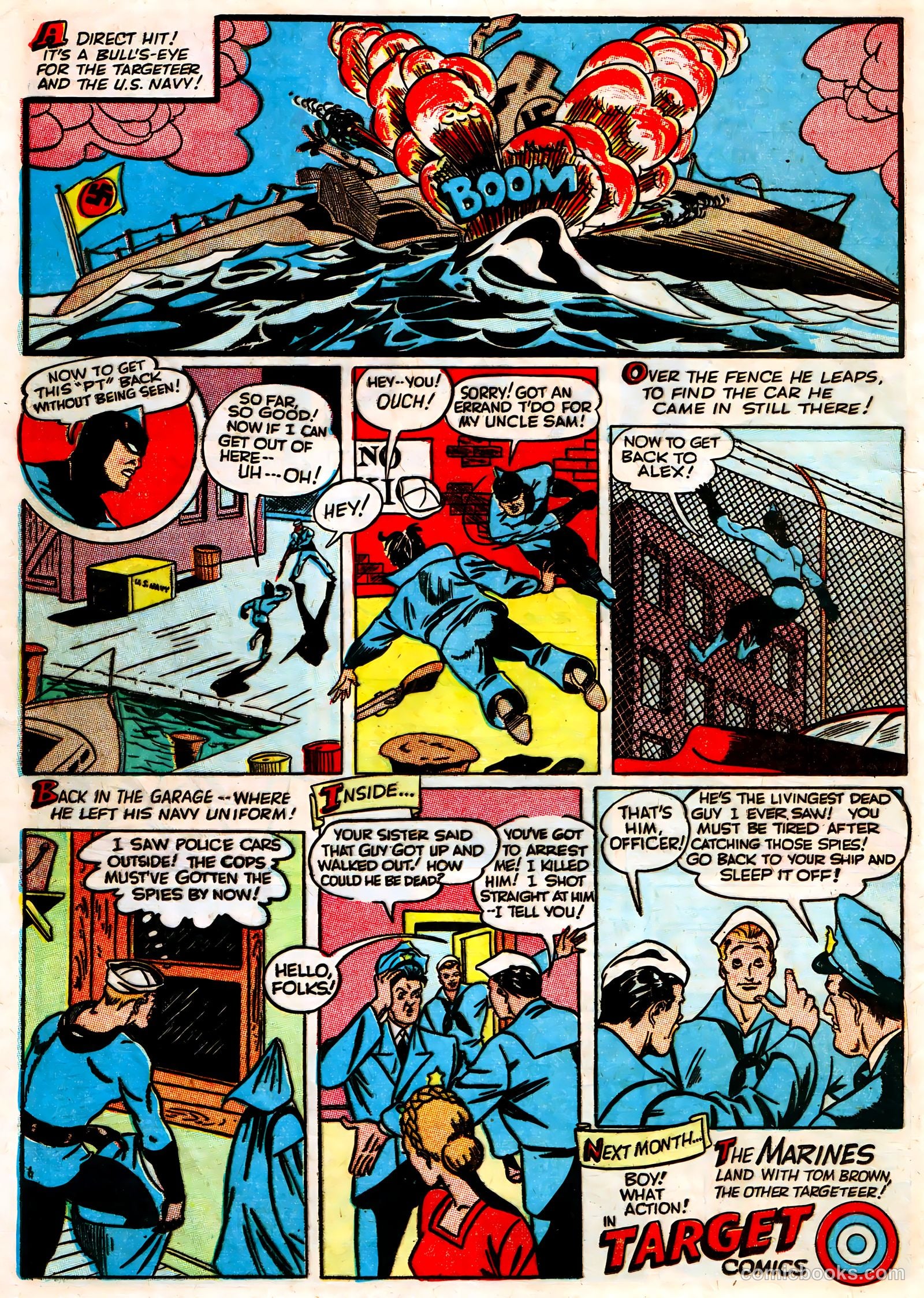 Target Comics v4 #6 — page 22 of 69