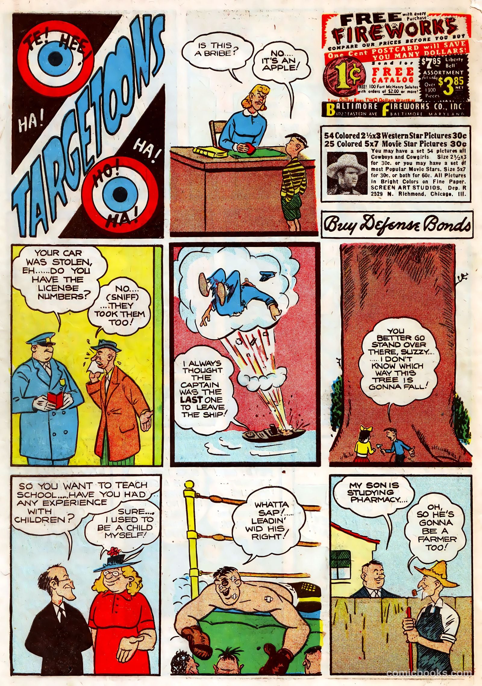 Target Comics v4 #6 — page 66 of 69