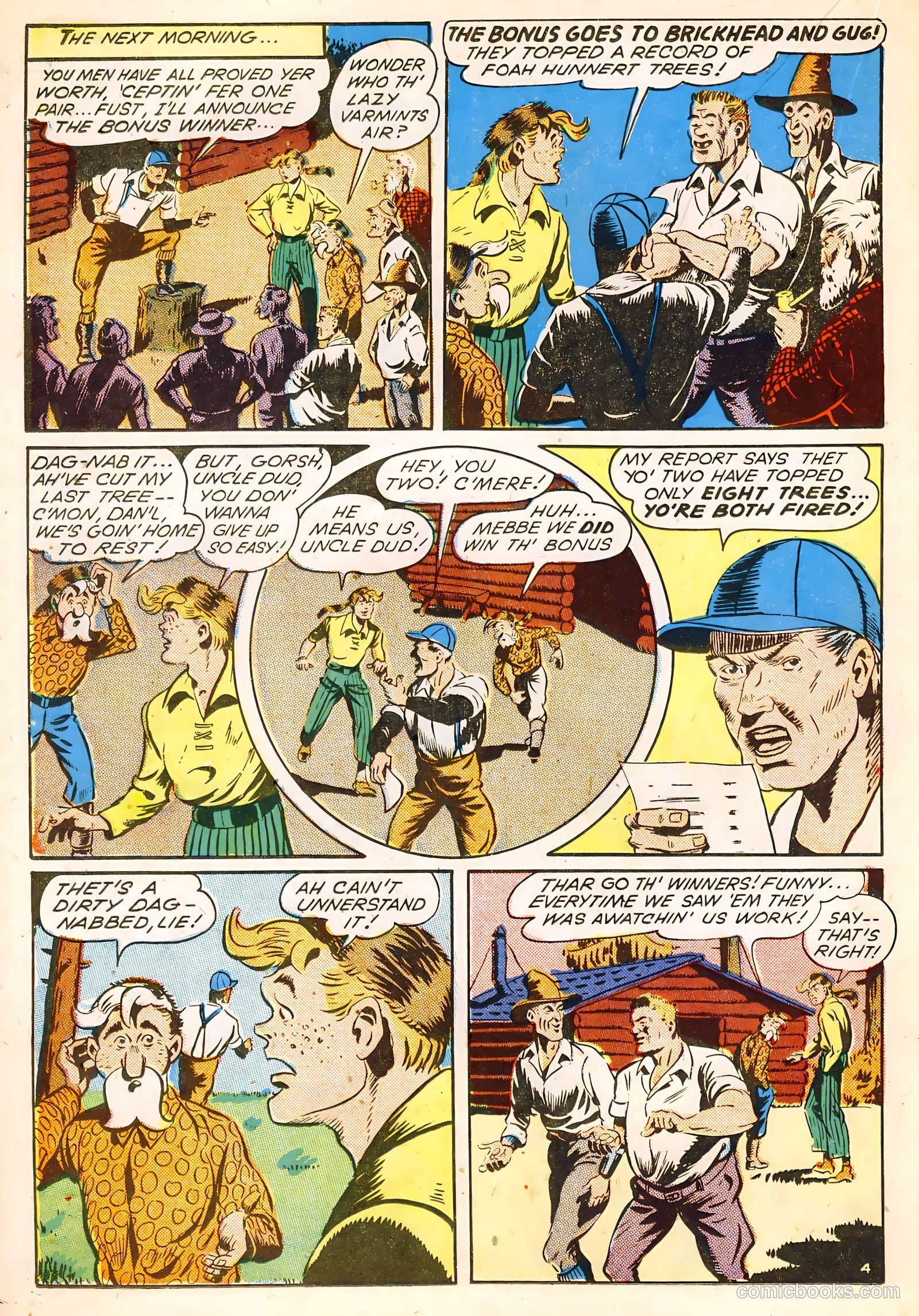 Target Comics v4 #9 — page 40 of 60