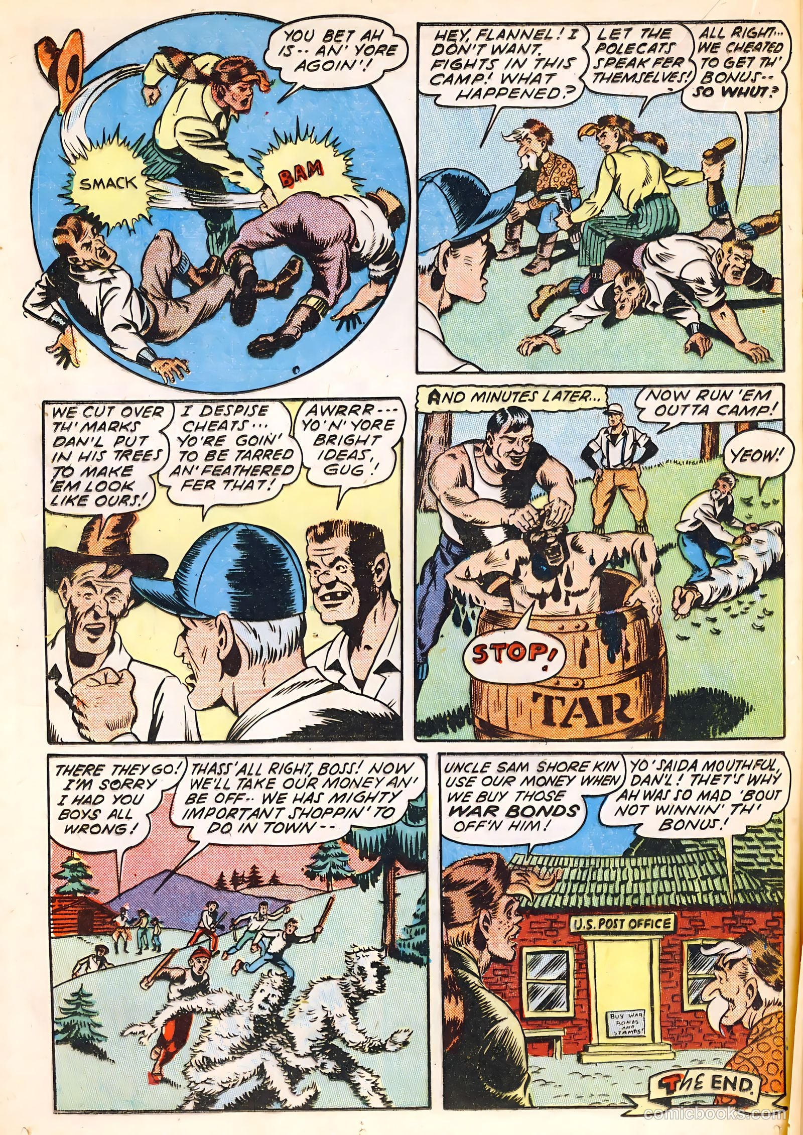 Target Comics v4 #9 — page 42 of 60