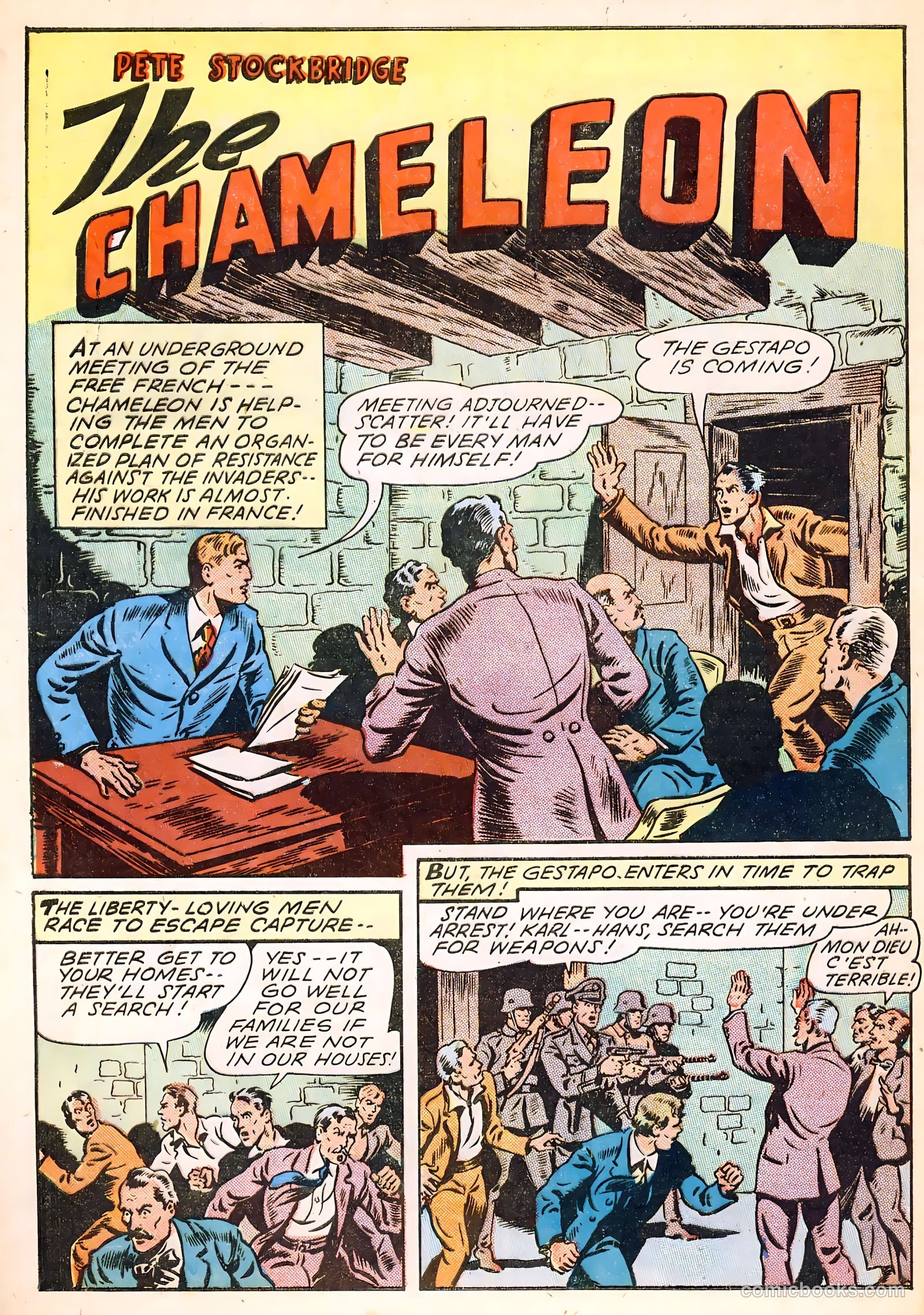 Target Comics v4 #9 — page 50 of 60