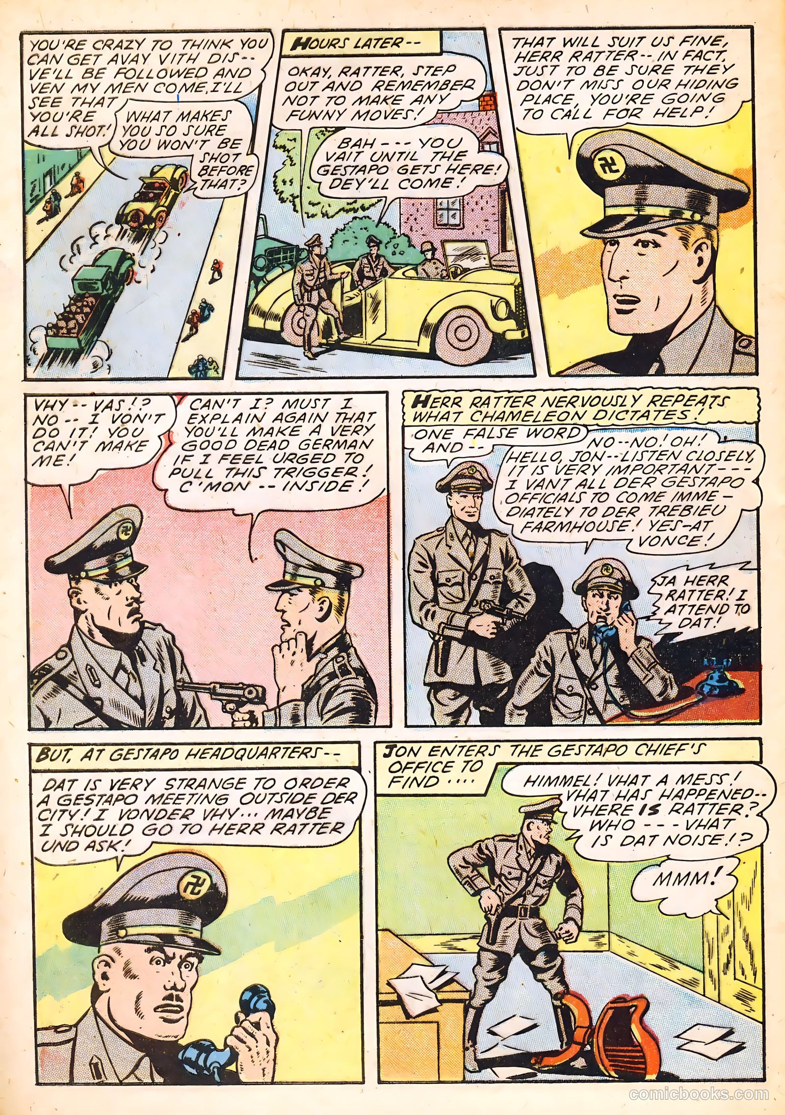 Target Comics v4 #9 — page 54 of 60