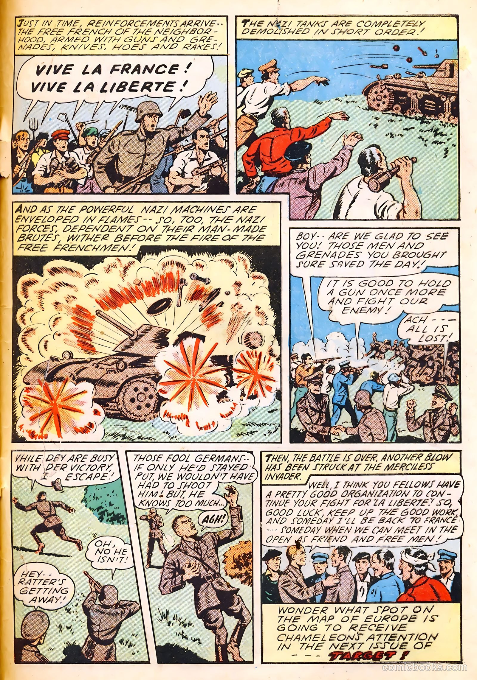 Target Comics v4 #9 — page 57 of 60