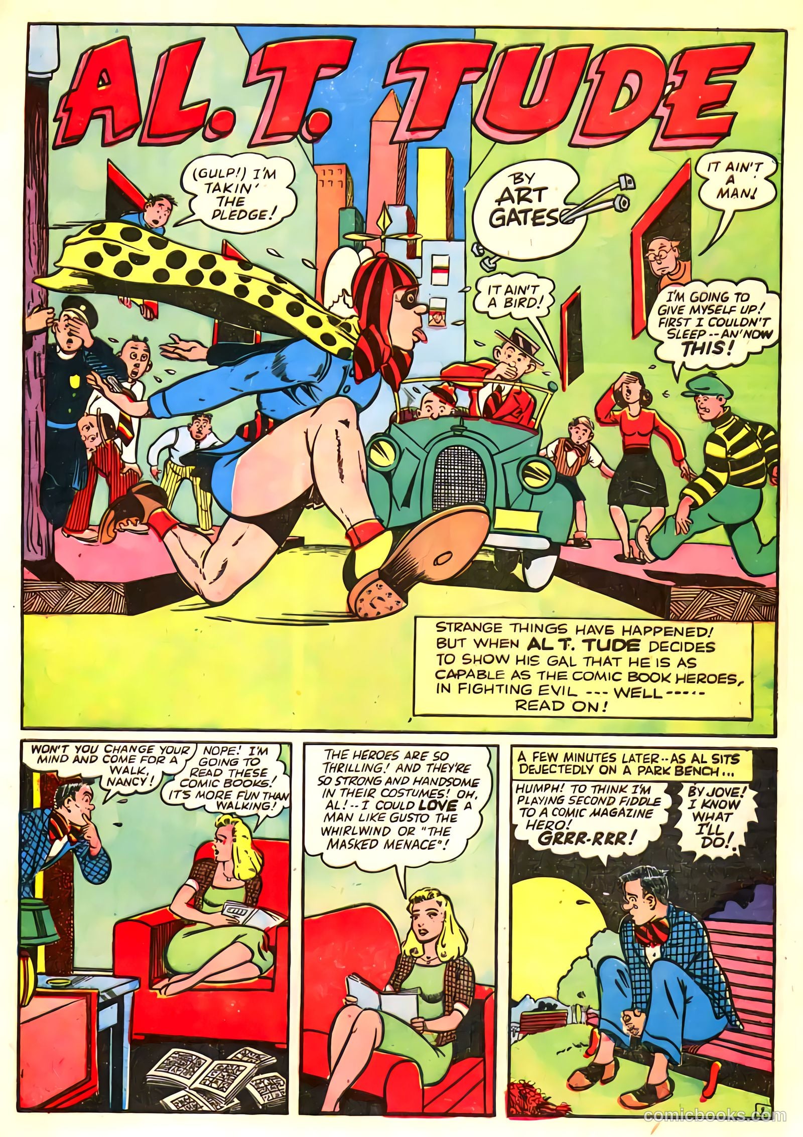Target Comics v3 #9 — page 15 of 68