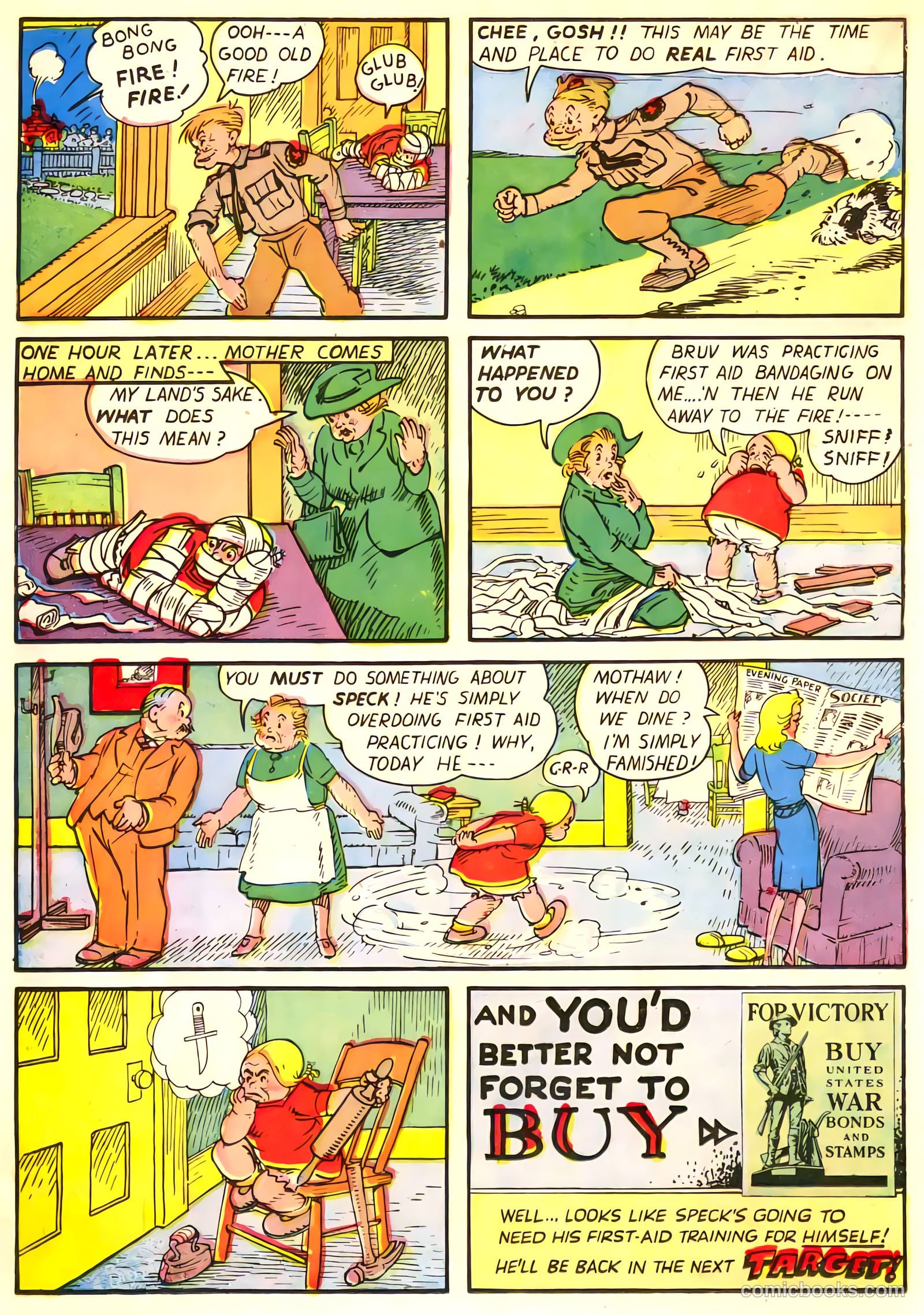 Target Comics v3 #9 — page 24 of 68