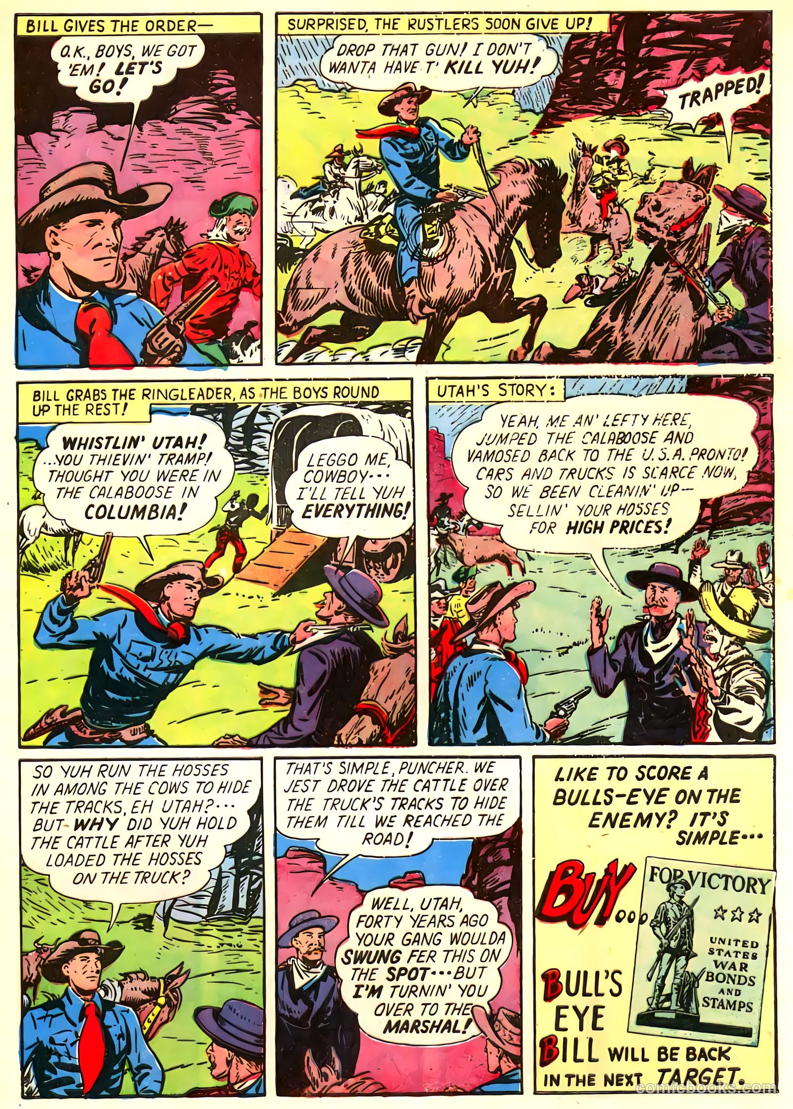 Target Comics v3 #9 — page 55 of 68