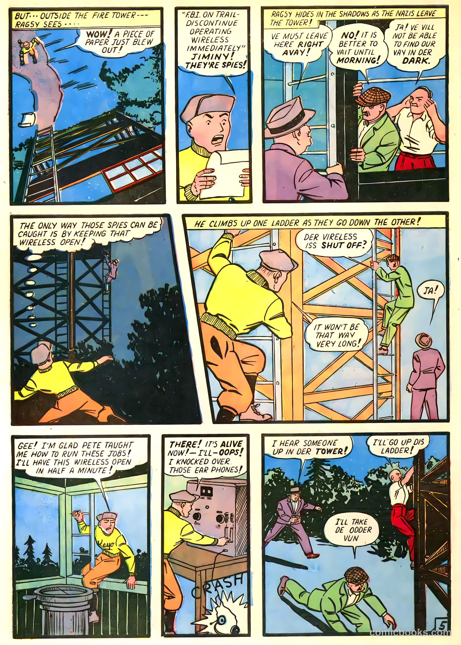 Target Comics v3 #9 — page 60 of 68