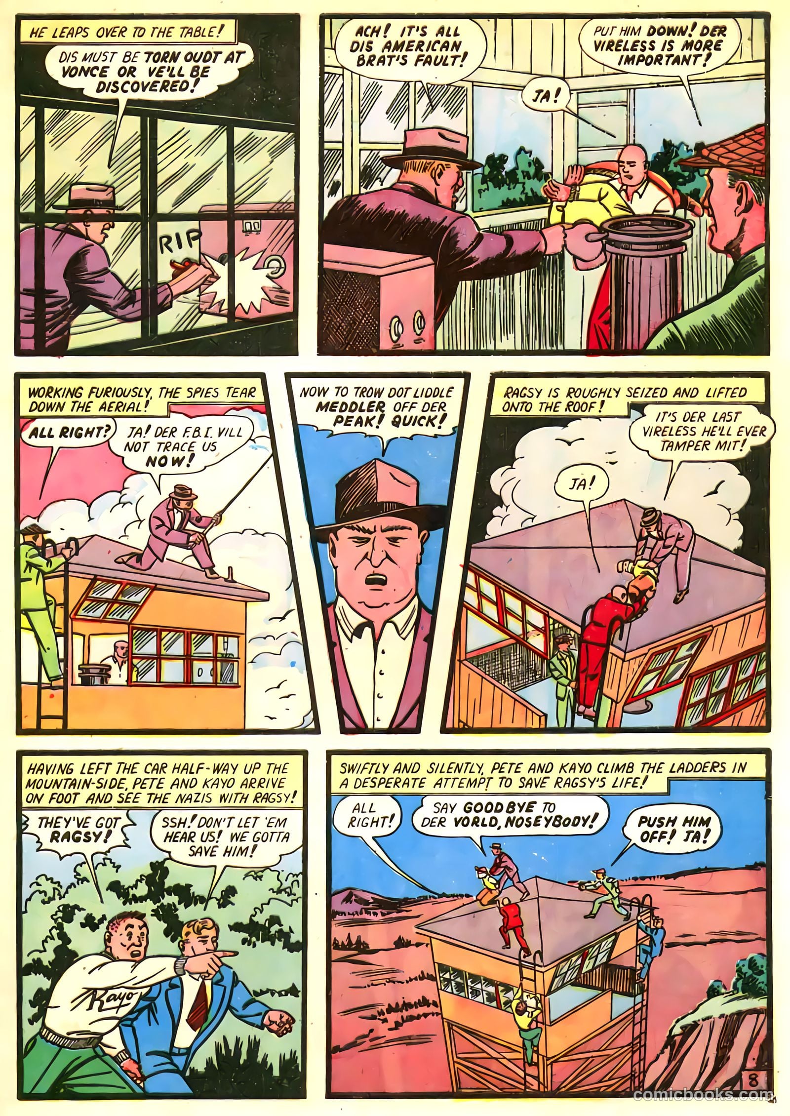 Target Comics v3 #9 — page 63 of 68