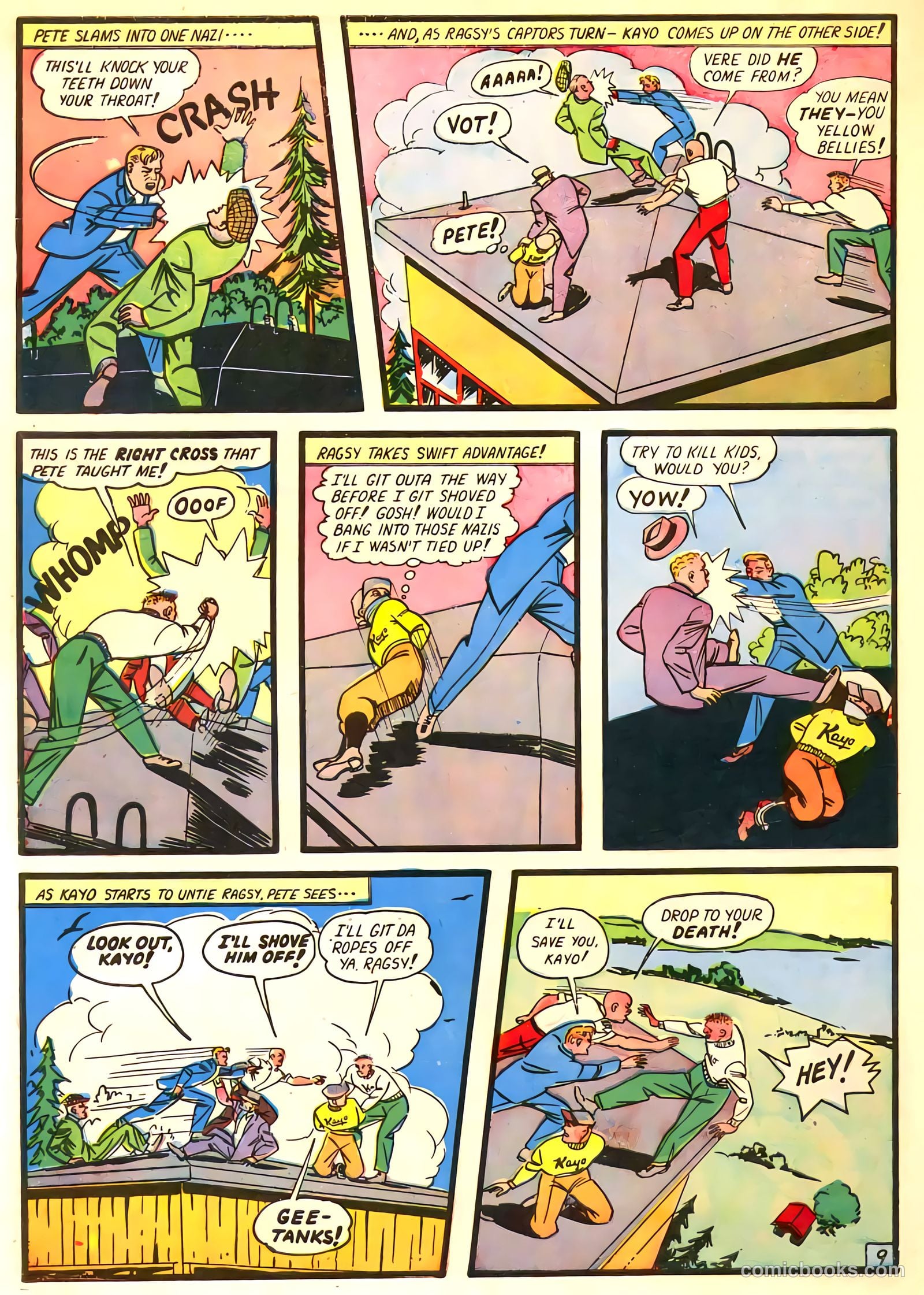 Target Comics v3 #9 — page 64 of 68