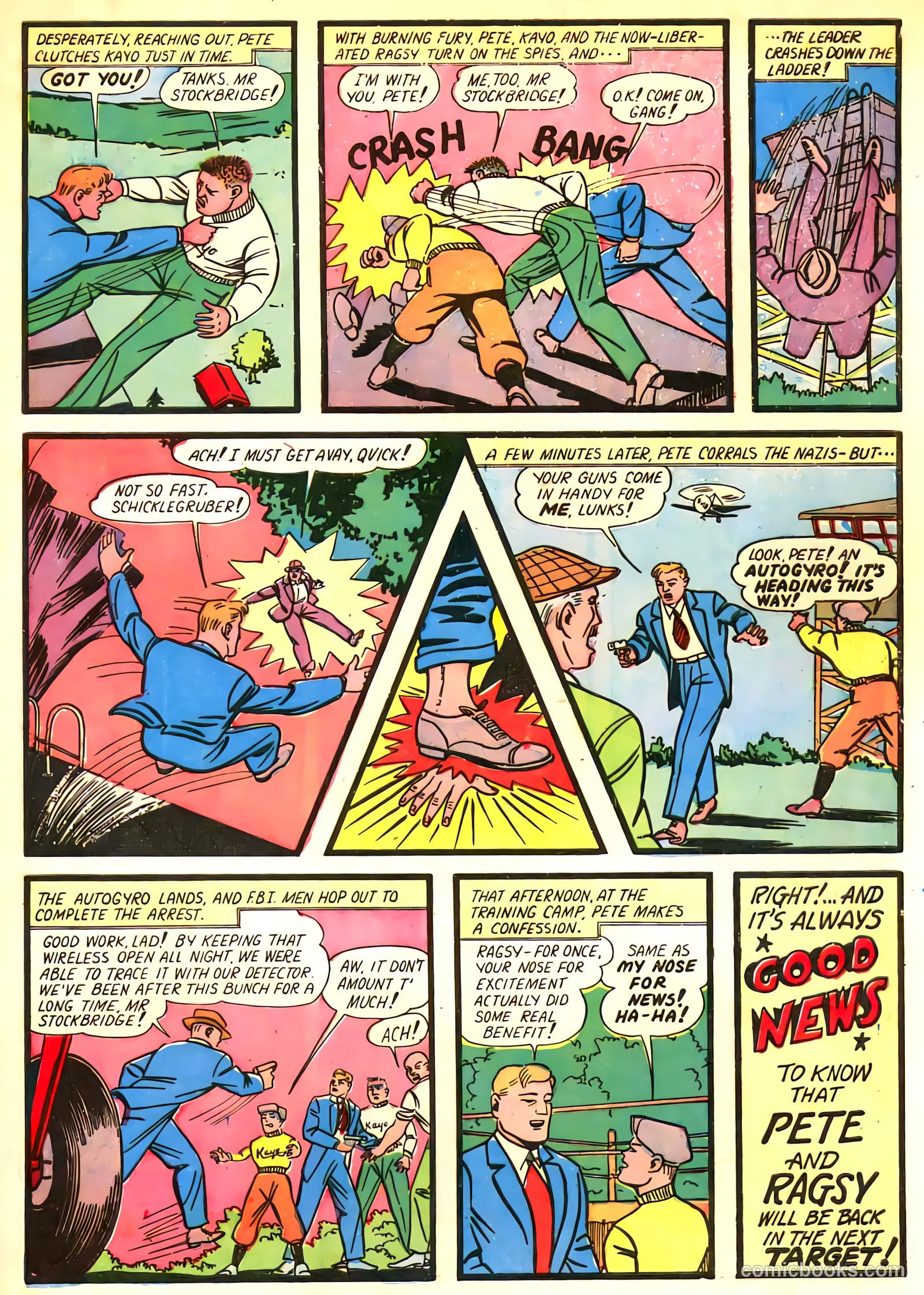 Target Comics v3 #9 — page 65 of 68