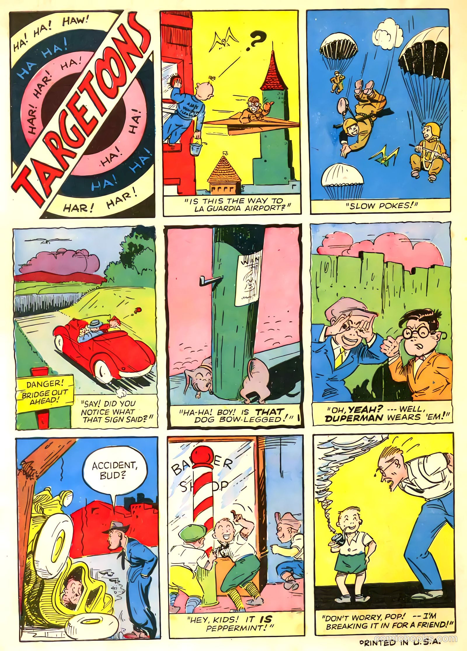 Target Comics v3 #9 — page 66 of 68