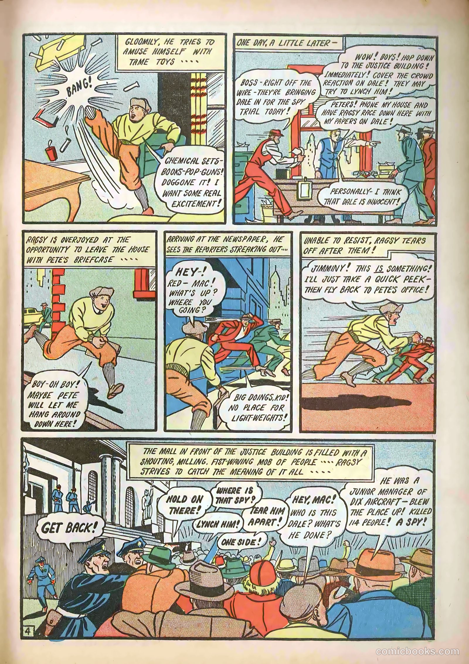 Target Comics v3 #3 — page 55 of 64
