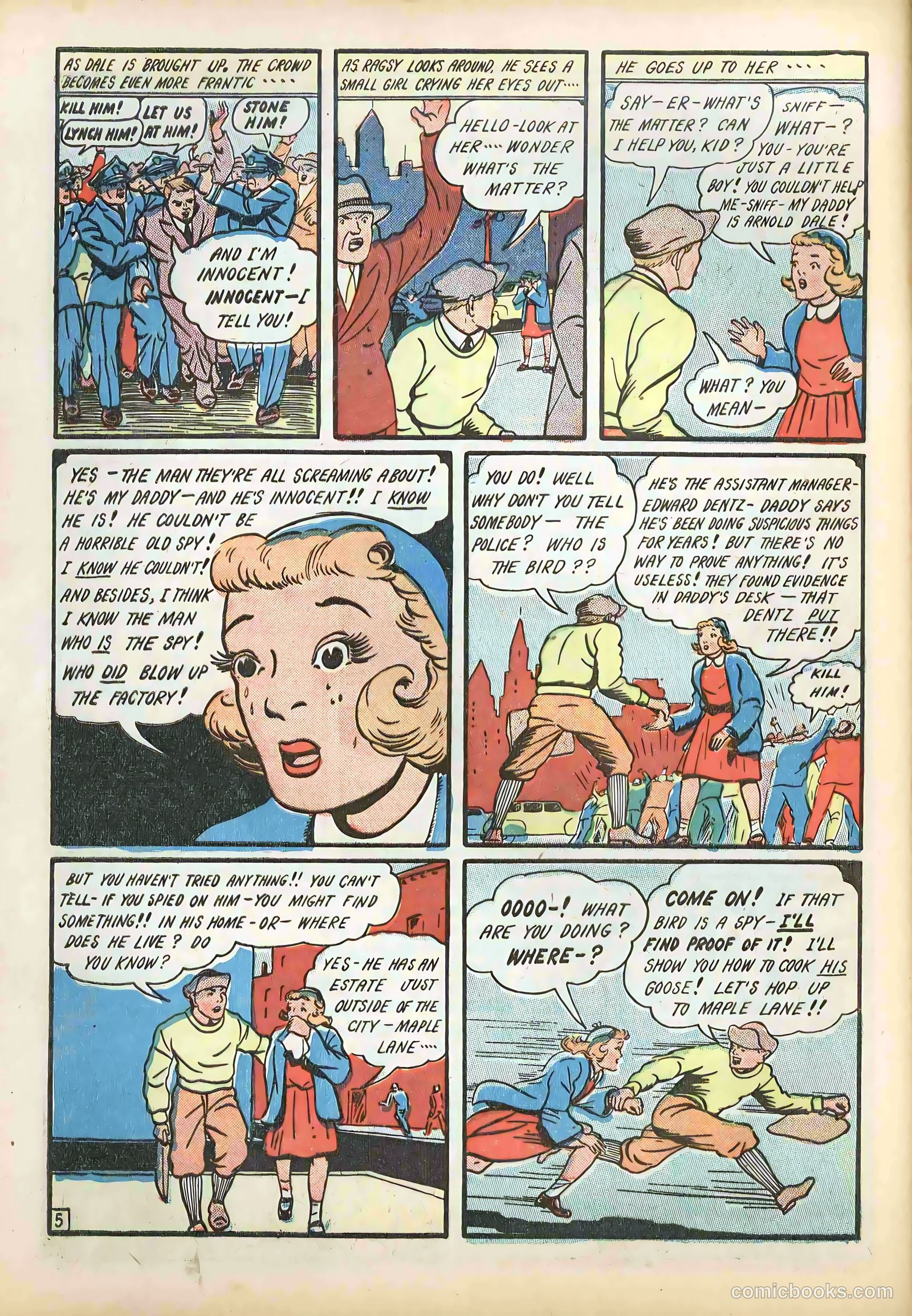 Target Comics v3 #3 — page 56 of 64