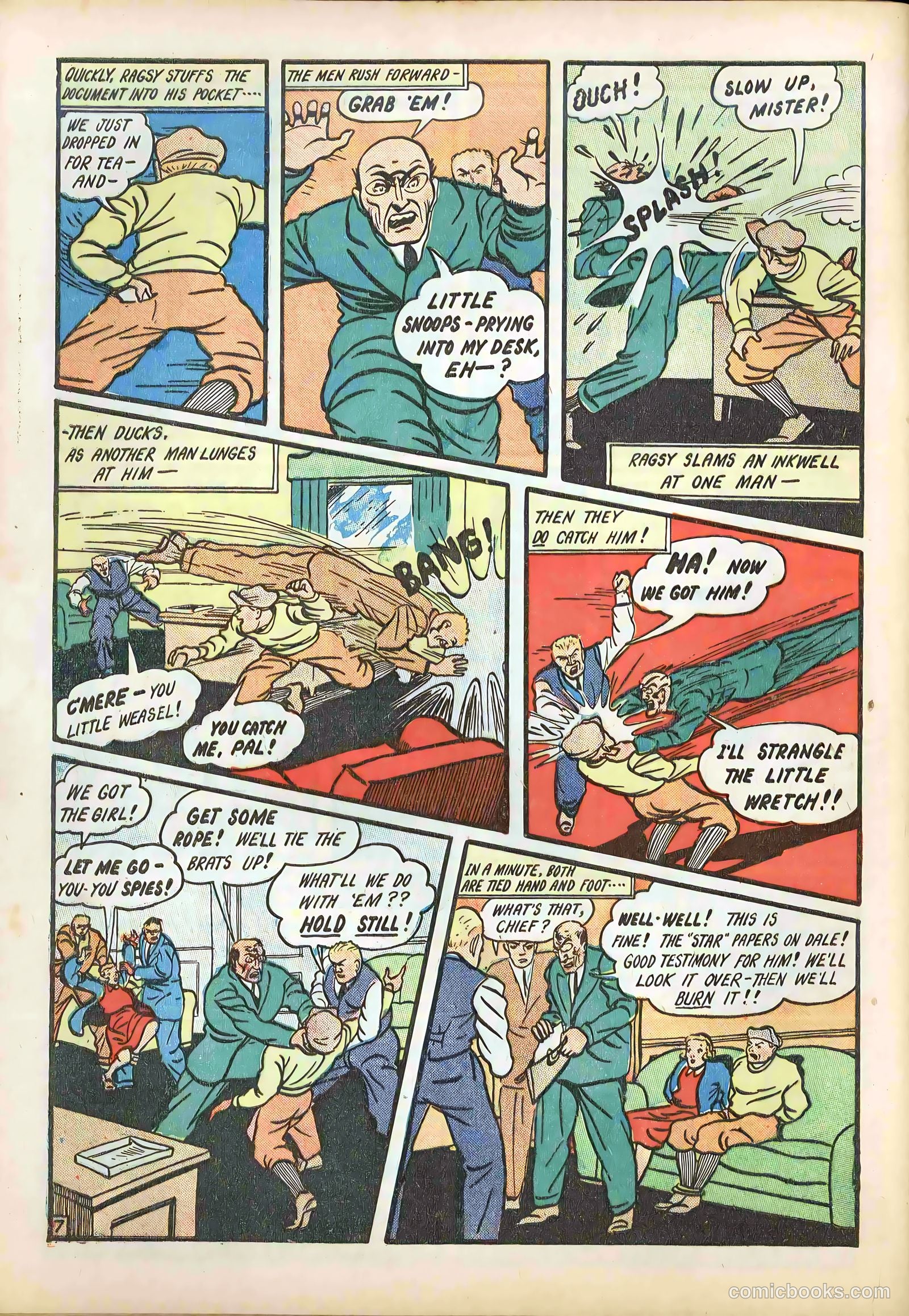 Target Comics v3 #3 — page 58 of 64