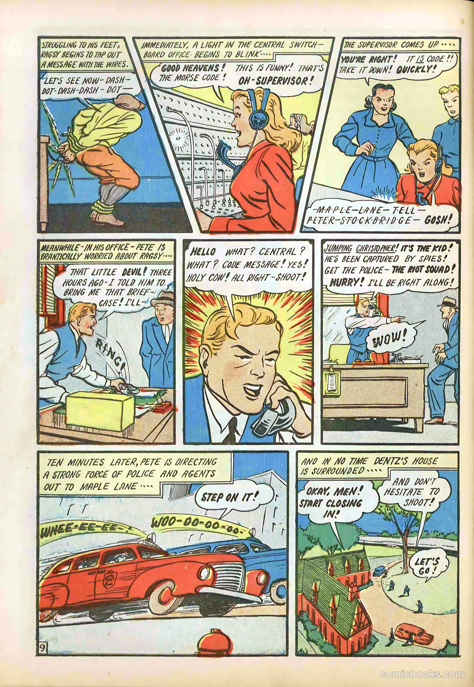 Target Comics v3 #3 — page 60 of 64
