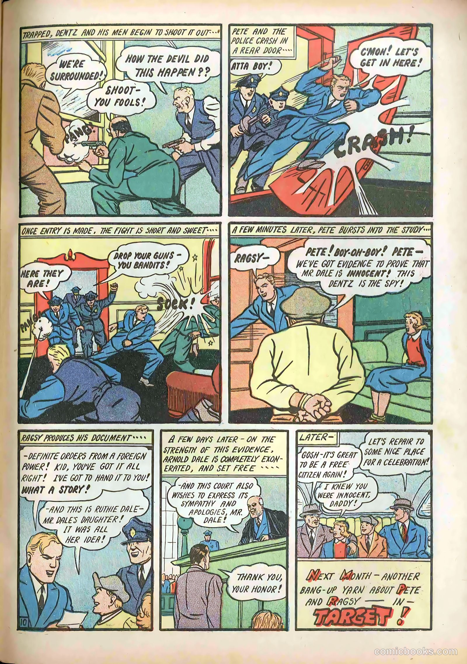 Target Comics v3 #3 — page 61 of 64